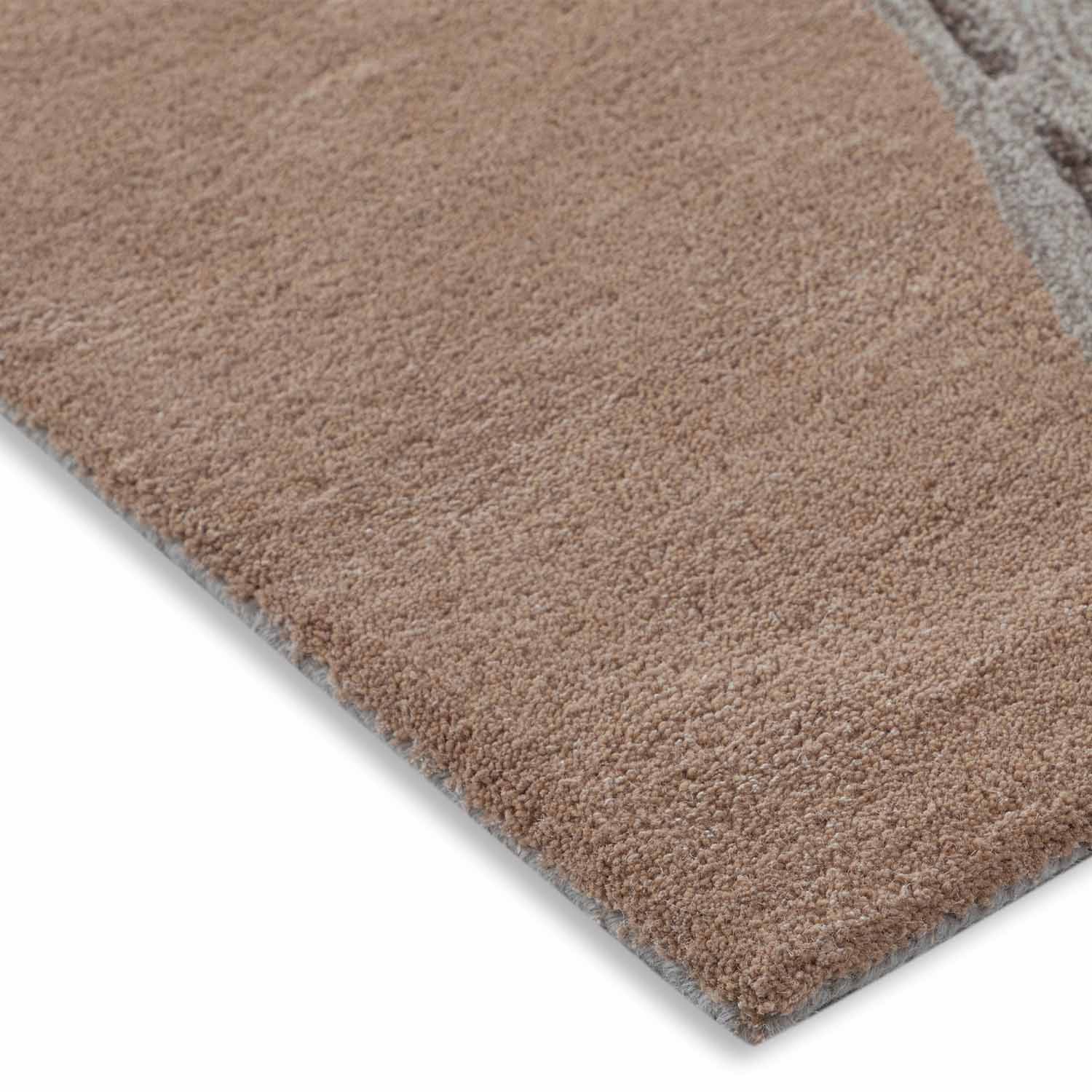 Bithiah Hand Tufted Woollen And Viscose Rug - Wool & Viscose Blend - Hand Tufted - Ajaypee Carpets (Thumbnail 3)