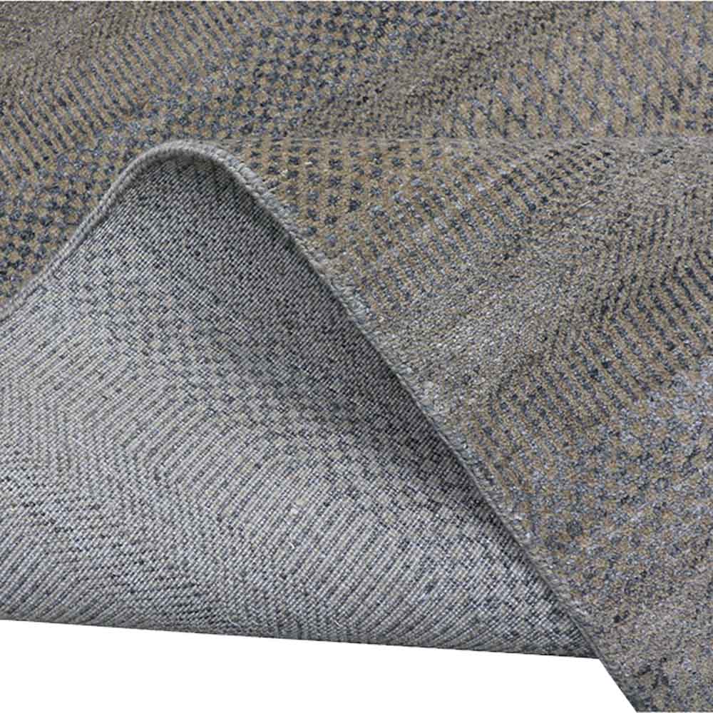 Bree Hand Knotted Woollen And Viscose Rug - Wool & Viscose Blend - Hand Knotted - Ajaypee Carpets (Thumbnail 3)