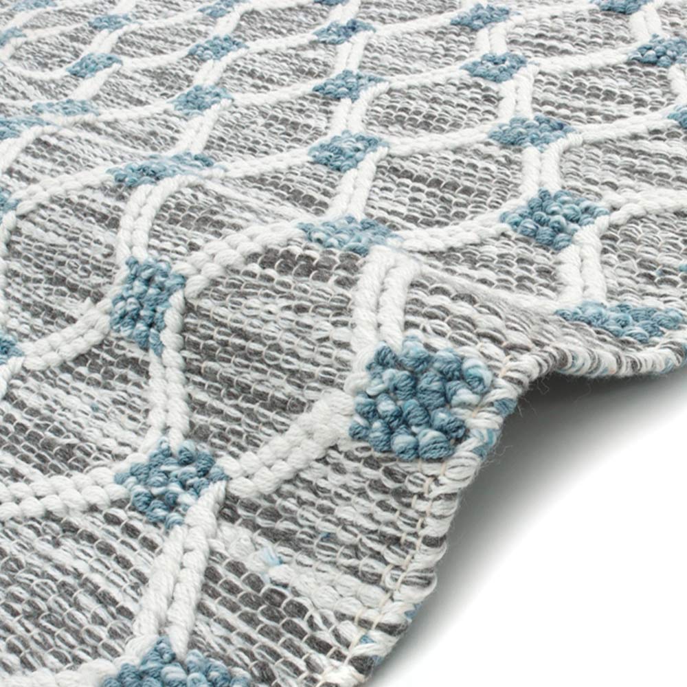 Briggite Handloom Recycled Polyester Rug - Recycled PET - Hand Woven - Ajaypee Carpets (Thumbnail 3)
