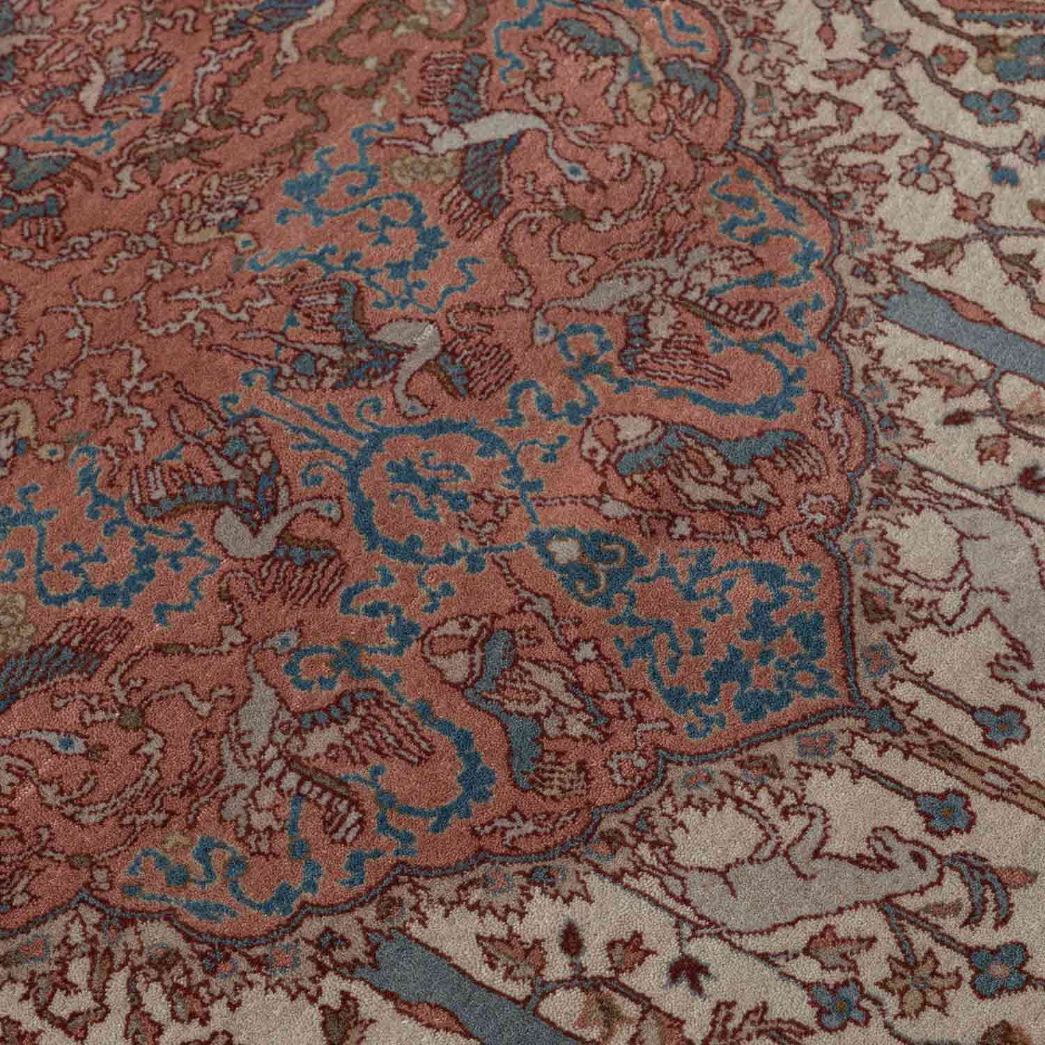 Cairinee-C Hand Knotted Woollen Rug - New Zealand Wool - Hand Knotted - Ajaypee Carpets (Thumbnail 4)