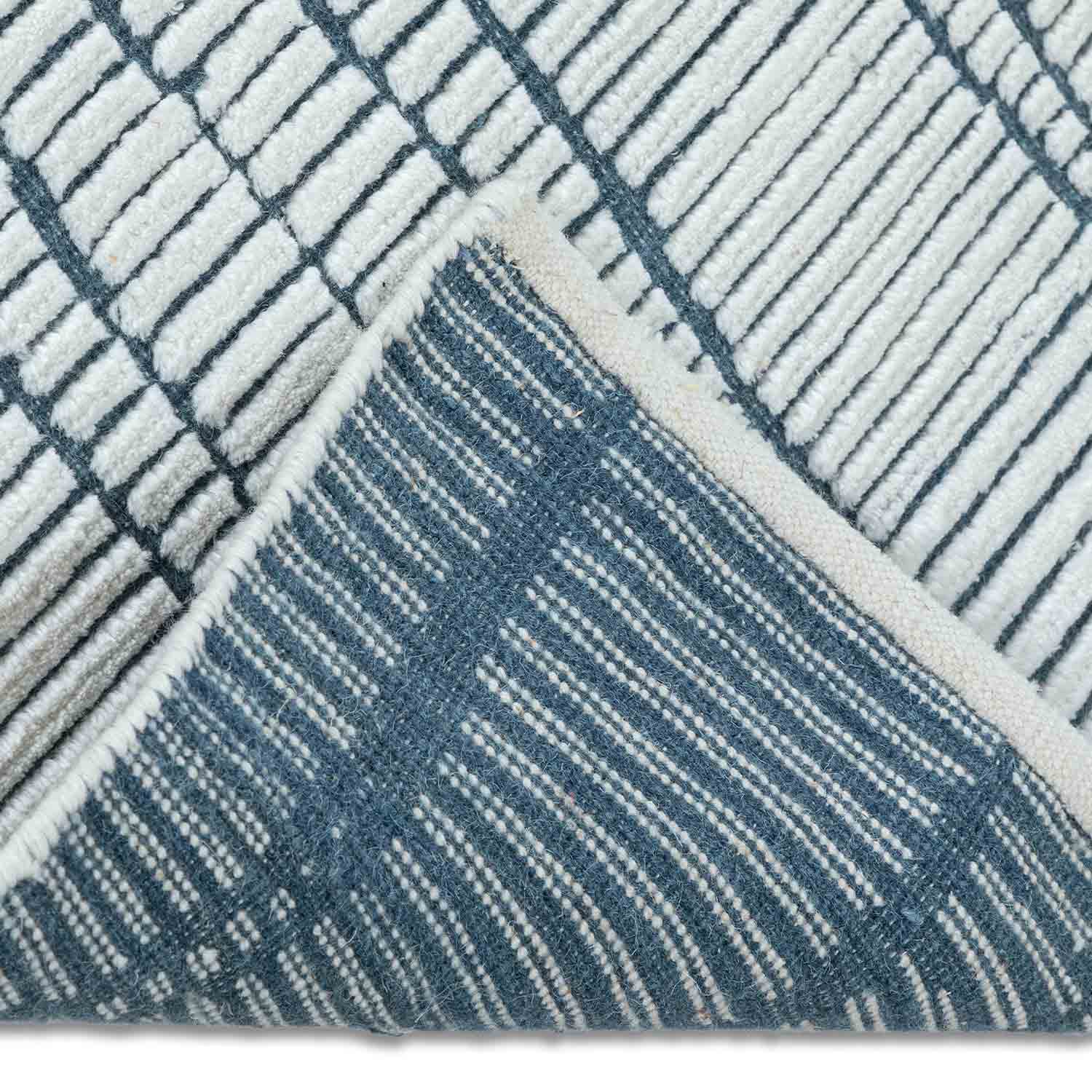 Carly Hand Knotted Woollen Rug - New Zealand Wool - Hand Knotted - Ajaypee Carpets (Thumbnail 4)