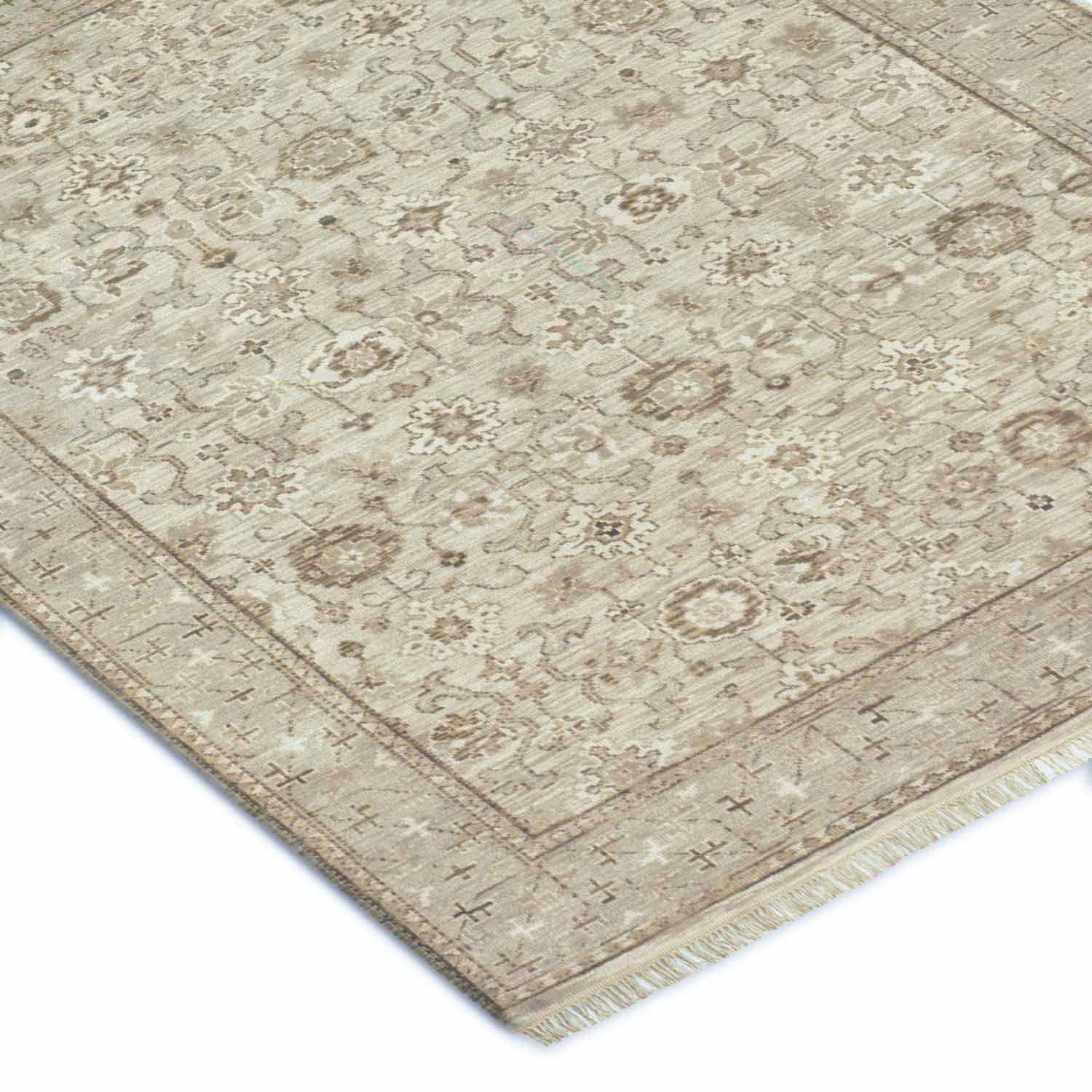 Caucasiann Hand Knotted Woollen Rug - New Zealand Wool - Hand Knotted - Ajaypee Carpets (Thumbnail 5)