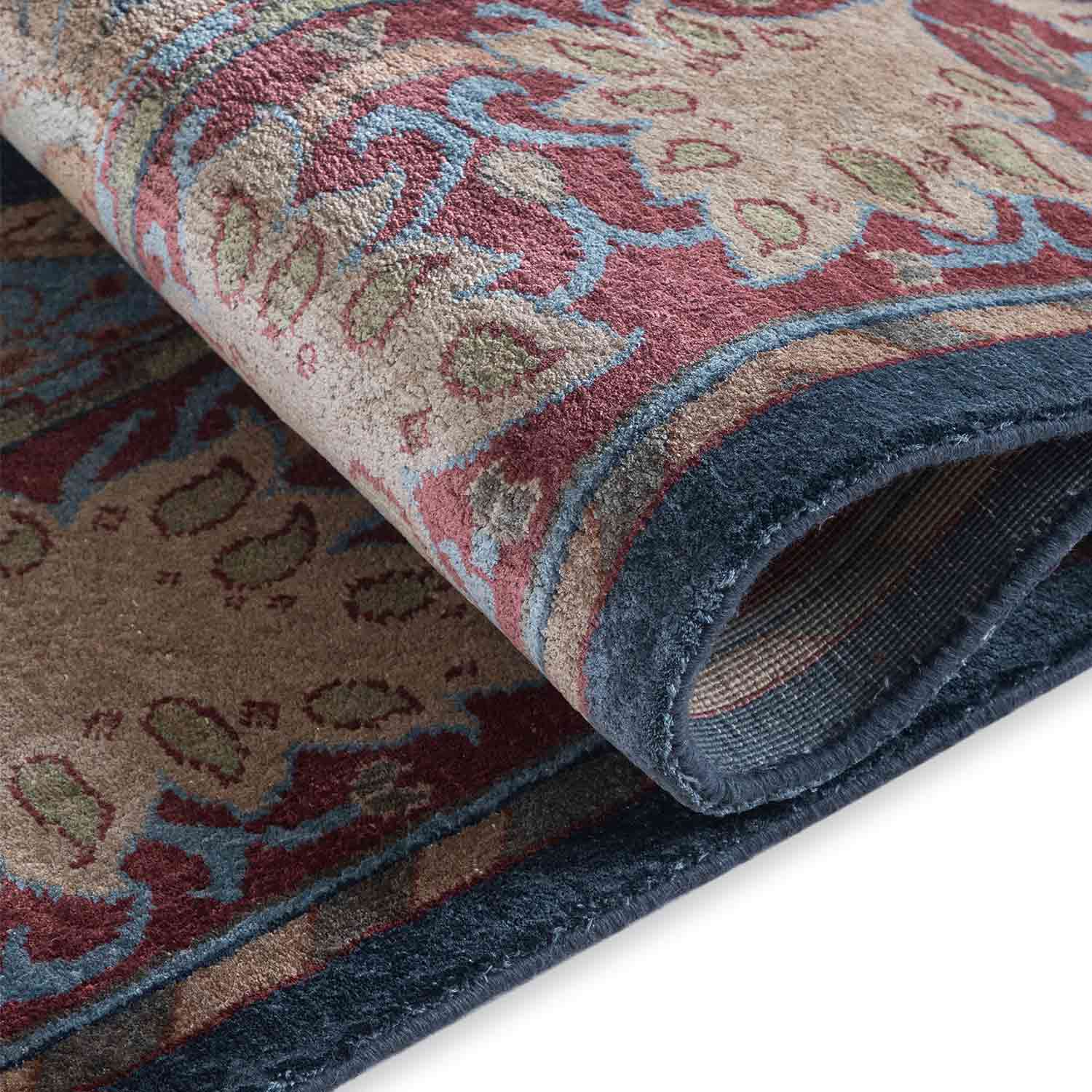 Celestial Hand Knotted Silk Rug - Pure Silk - Hand Knotted - Ajaypee Carpets (Thumbnail 3)
