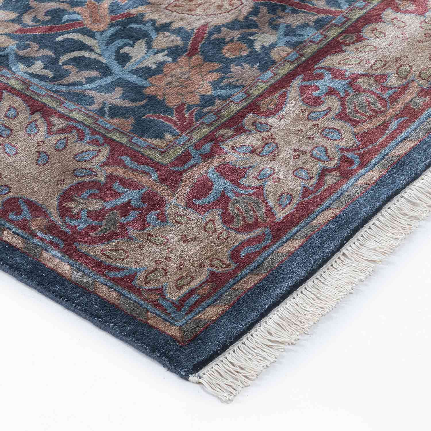 Celestial Hand Knotted Silk Rug - Pure Silk - Hand Knotted - Ajaypee Carpets (Thumbnail 4)