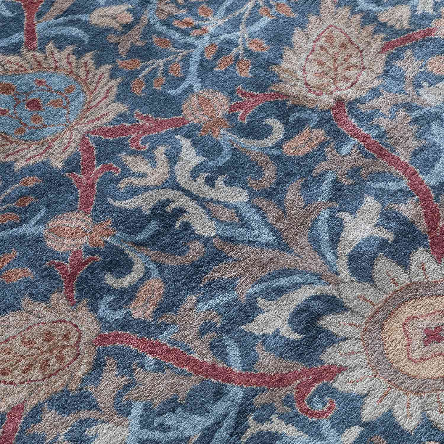 Celestial Hand Knotted Silk Rug - Pure Silk - Hand Knotted - Ajaypee Carpets (Thumbnail 5)