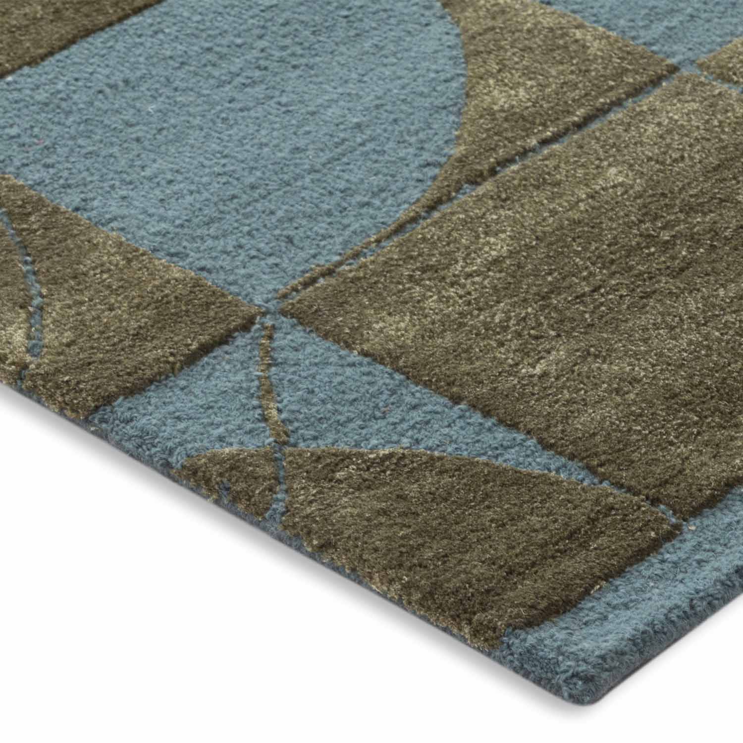 Cepos Hand Tufted Woollen And Viscose Rug - Wool & Viscose Blend - Hand Tufted - Ajaypee Carpets (Thumbnail 3)