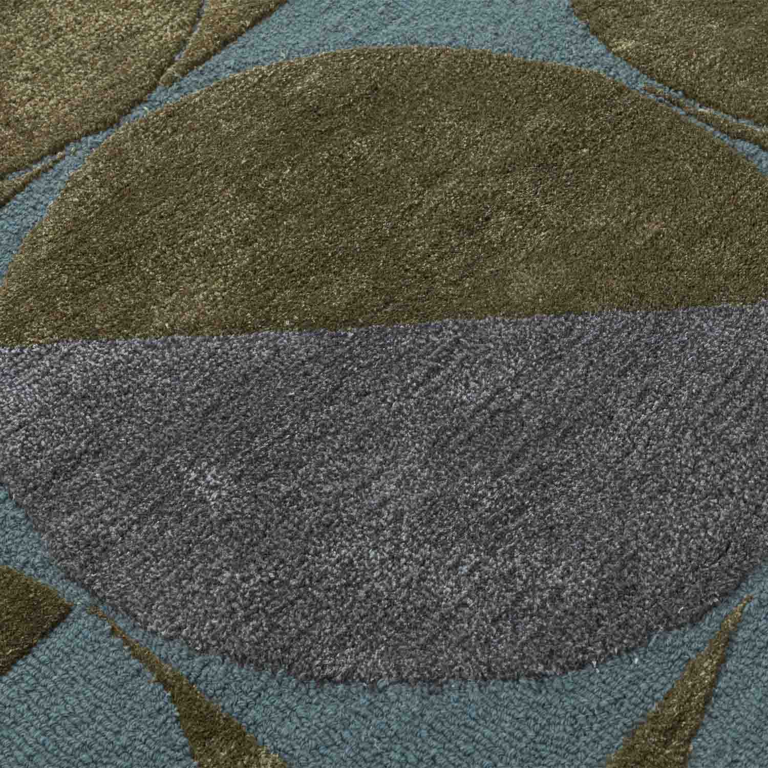 Cepos Hand Tufted Woollen And Viscose Rug - Wool & Viscose Blend - Hand Tufted - Ajaypee Carpets (Thumbnail 5)