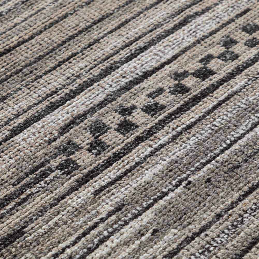 Charlotte Hand Knotted Woollen Rug - New Zealand Wool - Hand Knotted - Ajaypee Carpets (Thumbnail 5)