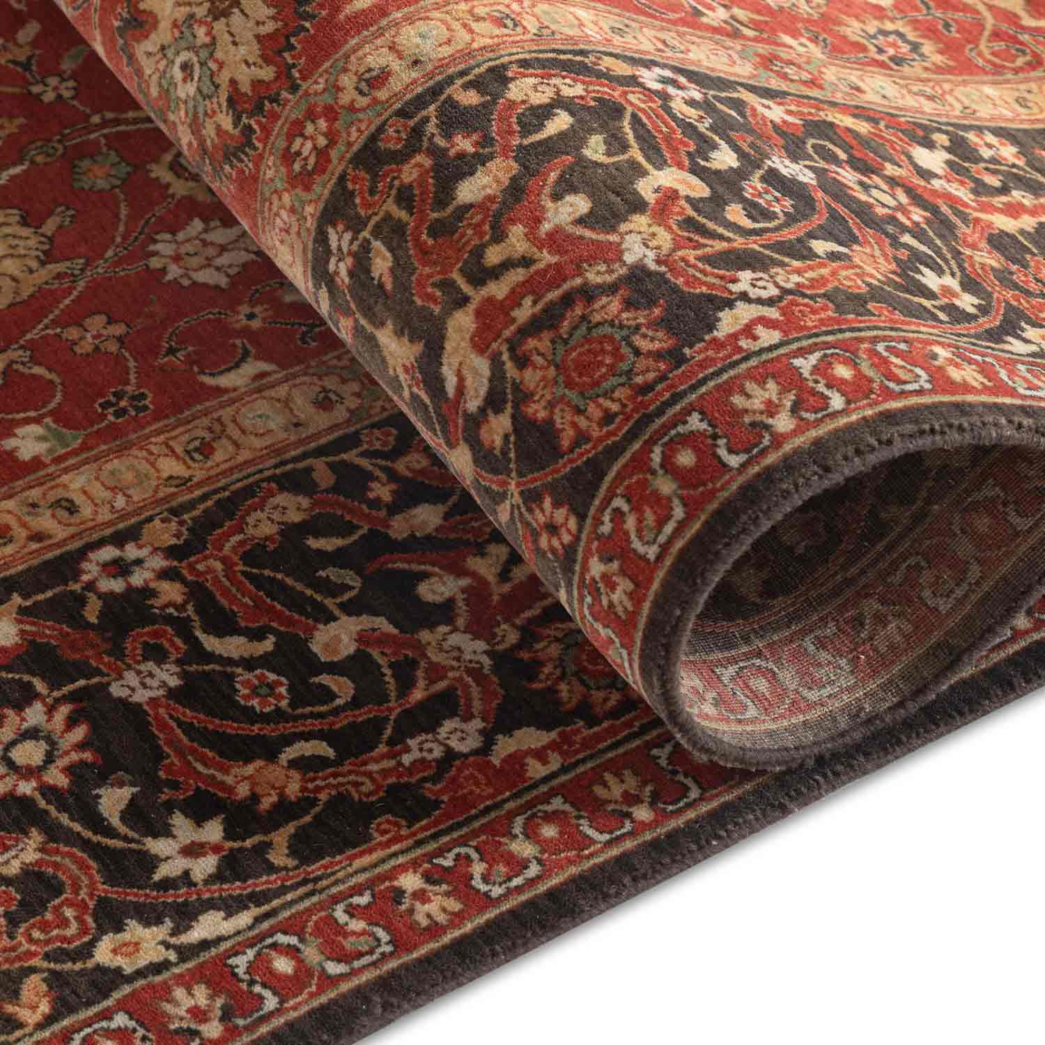 Cloudbend-G Hand Knotted Woollen Rug - New Zealand Wool - Hand Knotted - Ajaypee Carpets (Thumbnail 3)