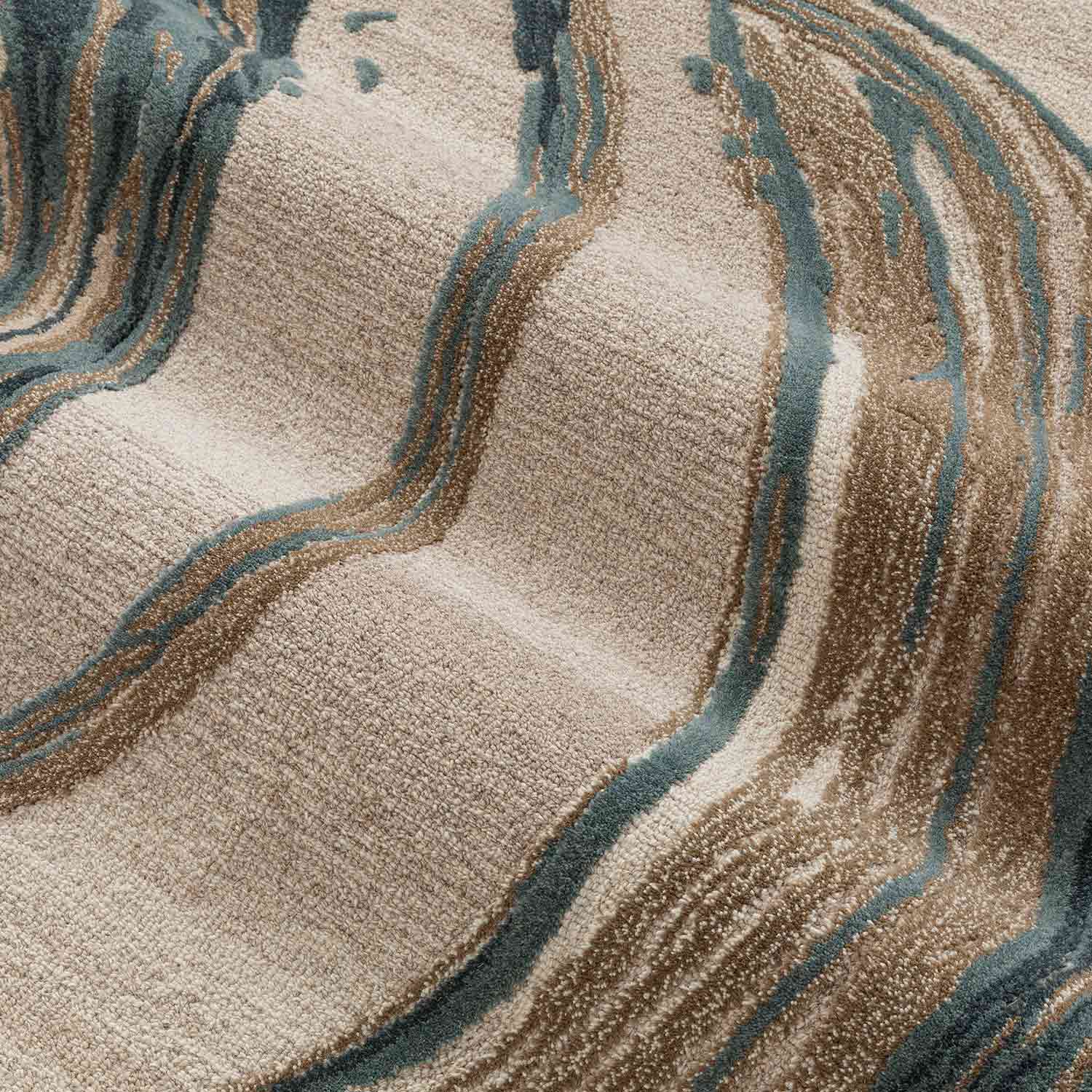Contour Hand Tufted Wool Rug - New Zealand Wool - Hand Tufted - Ajaypee Carpets (Thumbnail 3)