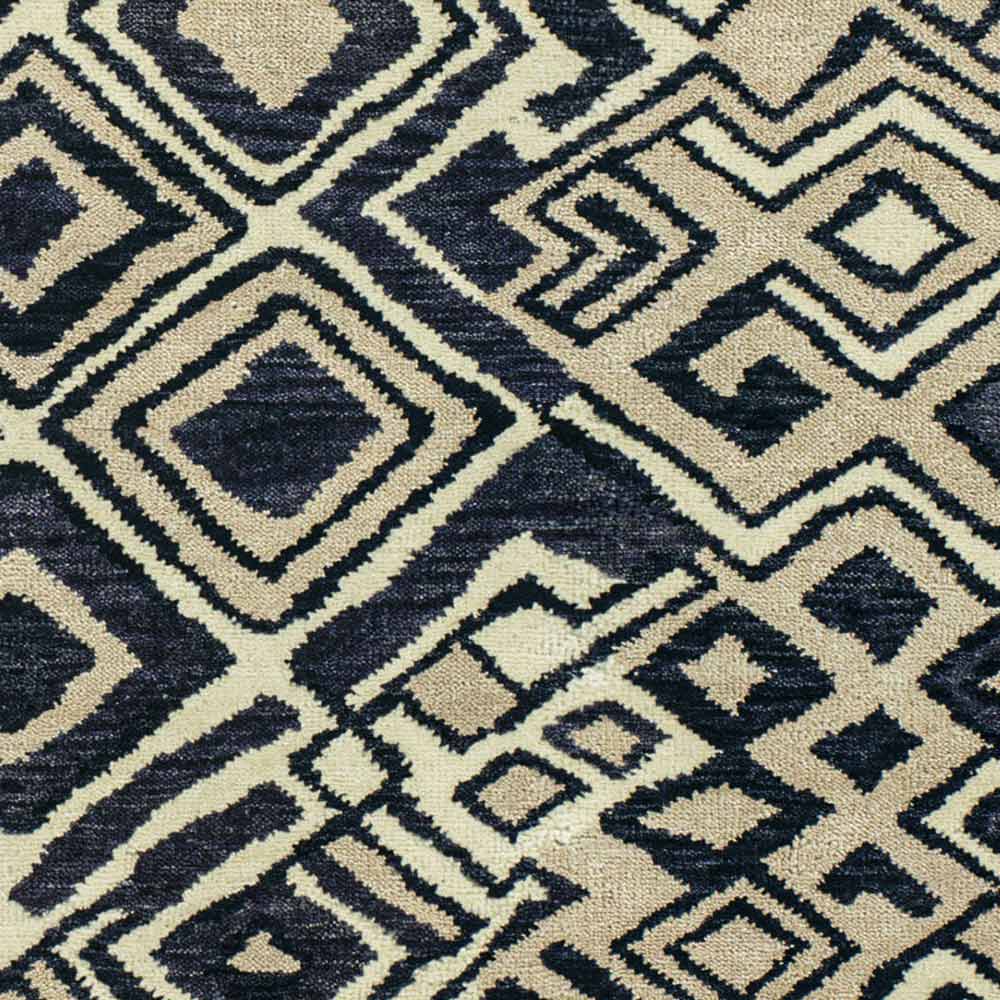 Coofa Hand Knotted Woollen Rug - New Zealand Wool - Hand Knotted - Ajaypee Carpets (Thumbnail 3)