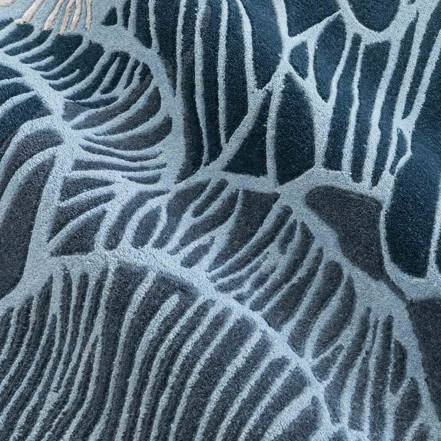 Corra Hand Tufted Woollen And Viscose Rug - Wool & Viscose Blend - Hand Tufted - Ajaypee Carpets (Thumbnail 3)