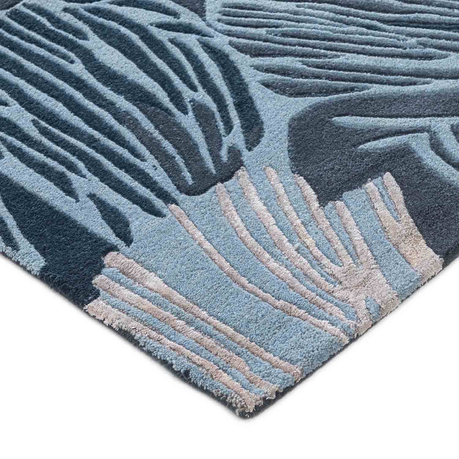 Corra Hand Tufted Woollen And Viscose Rug - Wool & Viscose Blend - Hand Tufted - Ajaypee Carpets (Thumbnail 5)