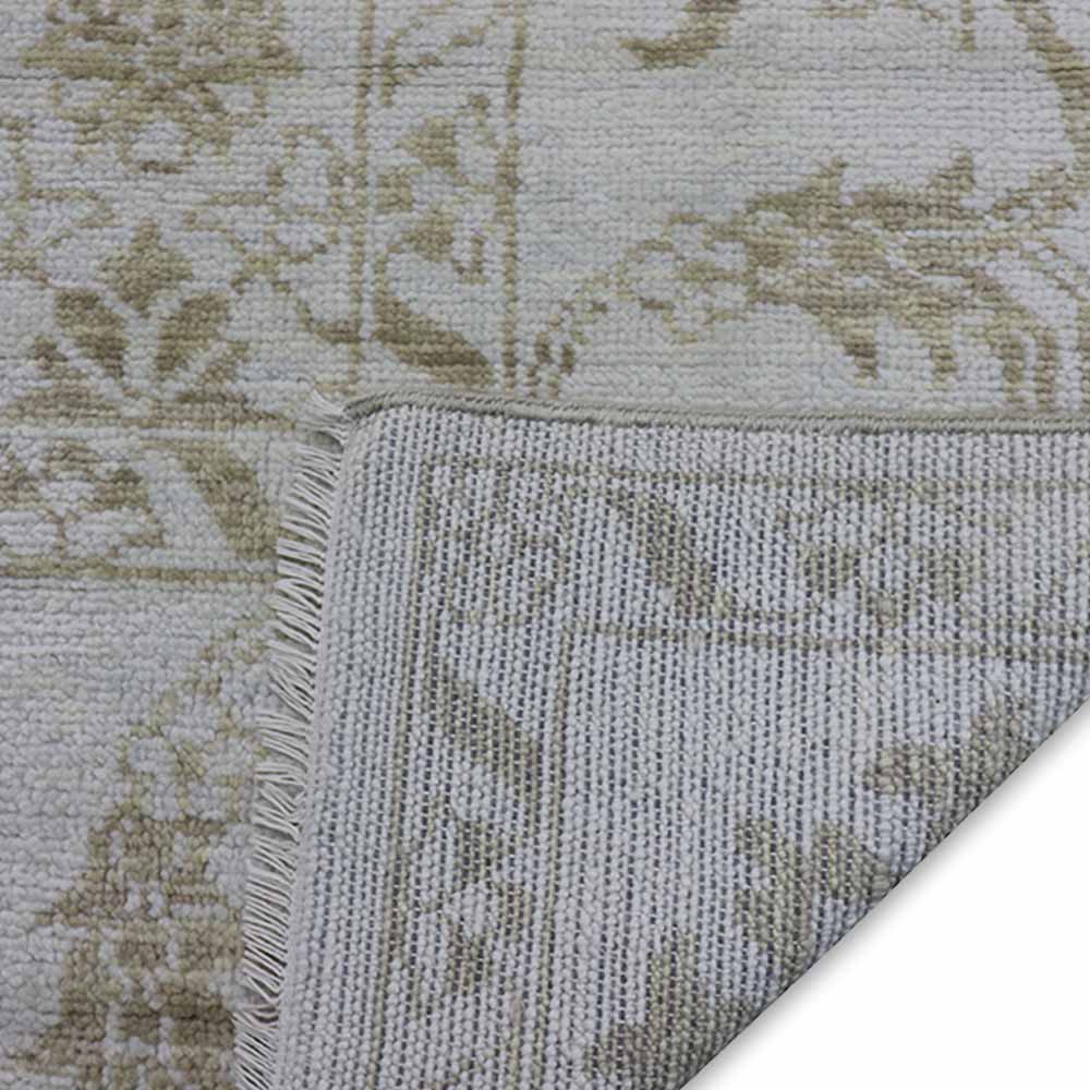 Cullen Hand Knotted Woollen Rug - New Zealand Wool - Hand Knotted - Ajaypee Carpets (Thumbnail 4)