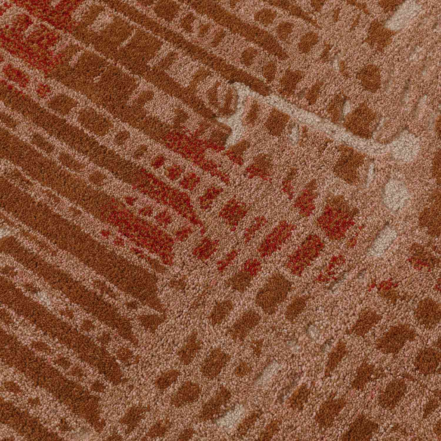 Curvature Hand Tufted Woollen Rug - New Zealand Wool - Hand Tufted - Ajaypee Carpets (Thumbnail 4)