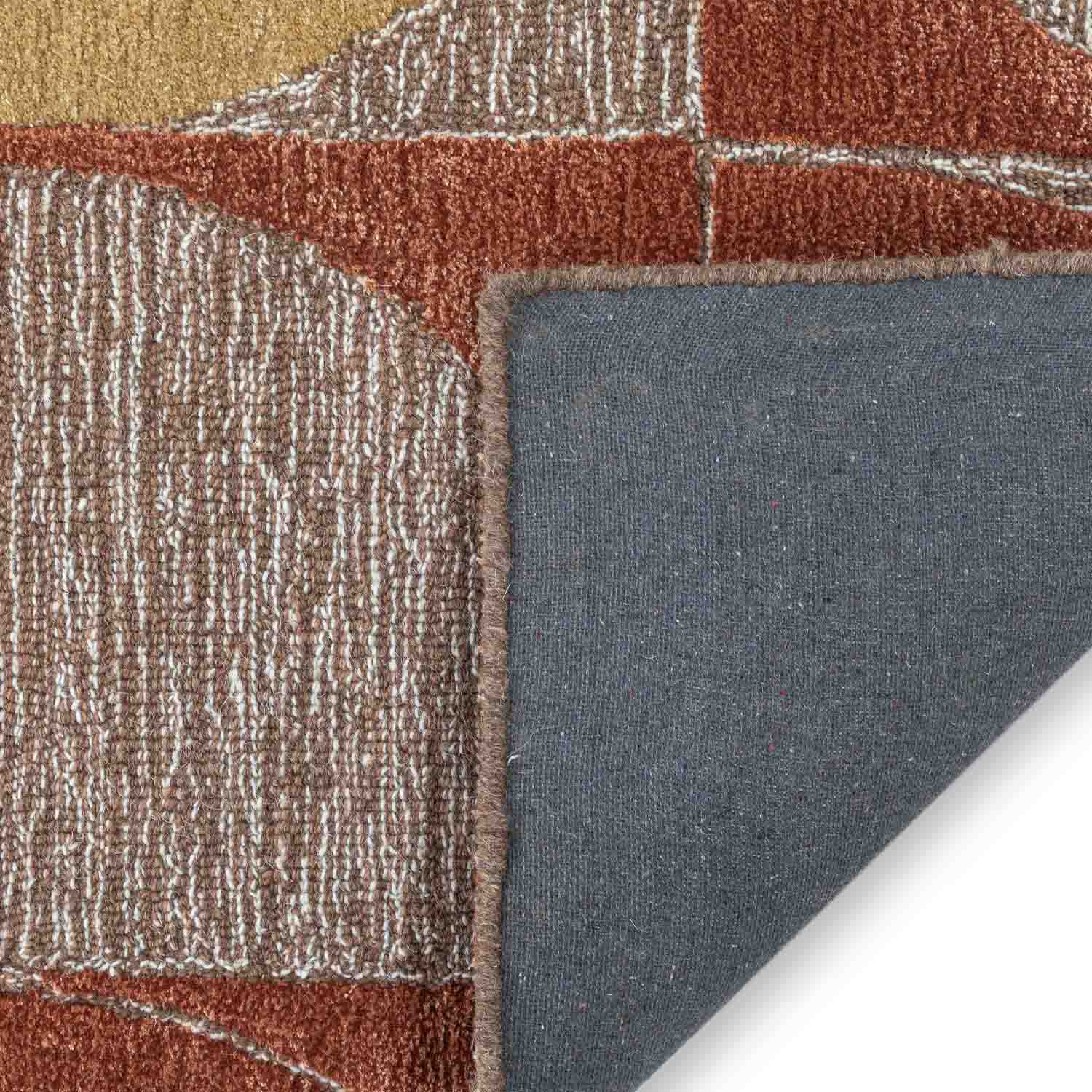 Dakarai Hand Tufted Woollen And Viscose Rug - Wool & Viscose Blend - Hand Tufted - Ajaypee Carpets (Thumbnail 5)