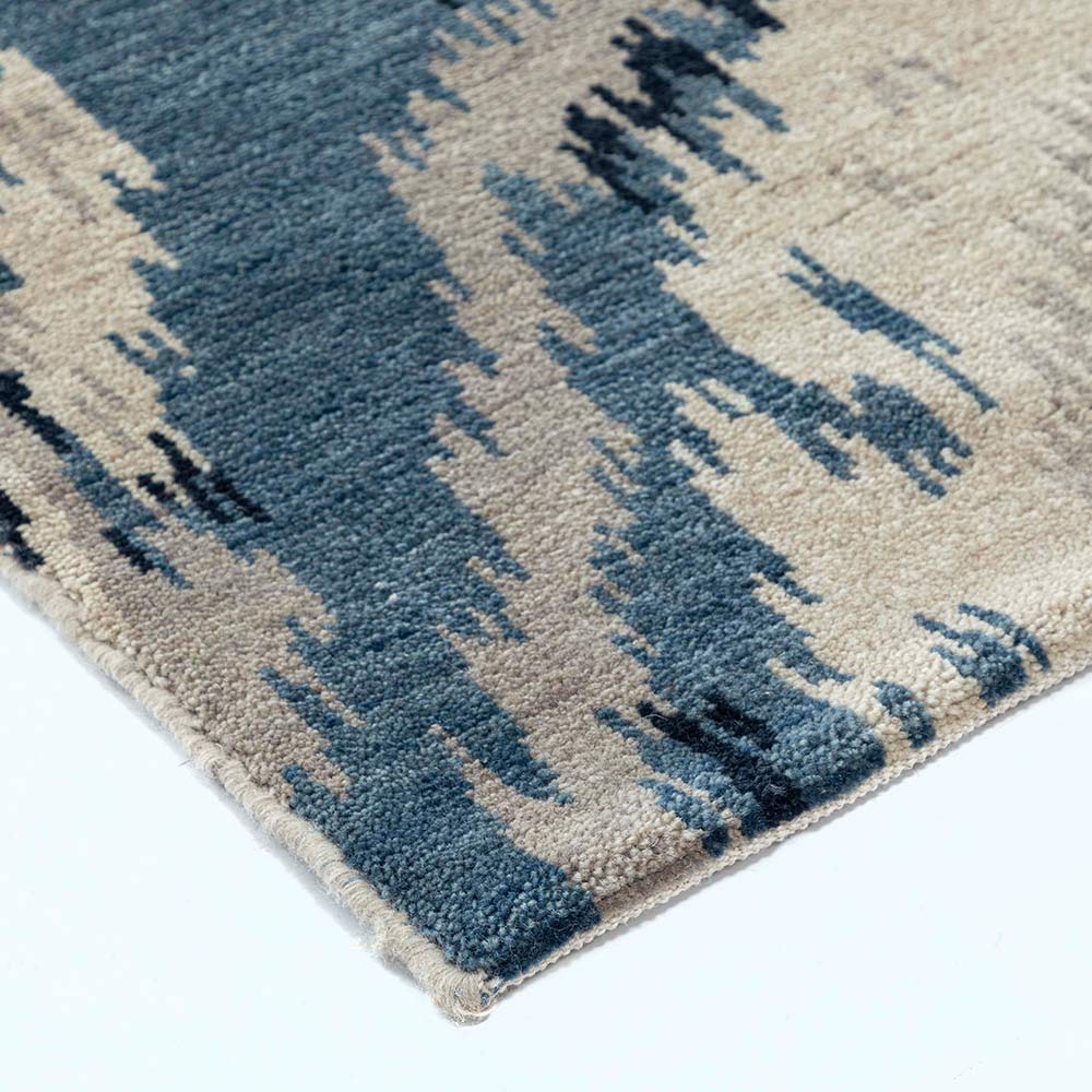 Dariya Hand Knotted Woollen Rug - New Zealand Wool - Hand Knotted - Ajaypee Carpets (Thumbnail 3)