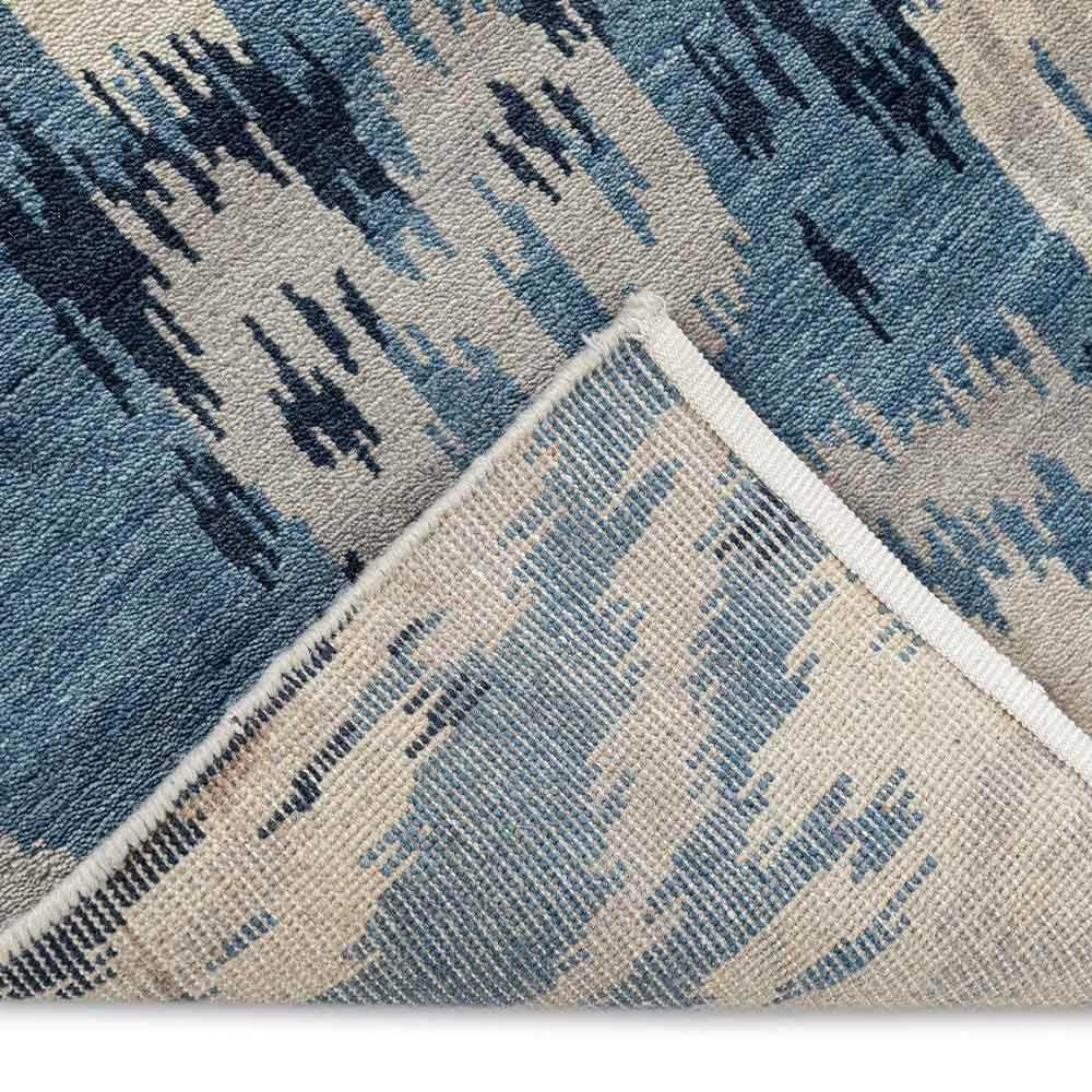 Dariya Hand Knotted Woollen Rug - New Zealand Wool - Hand Knotted - Ajaypee Carpets (Thumbnail 5)