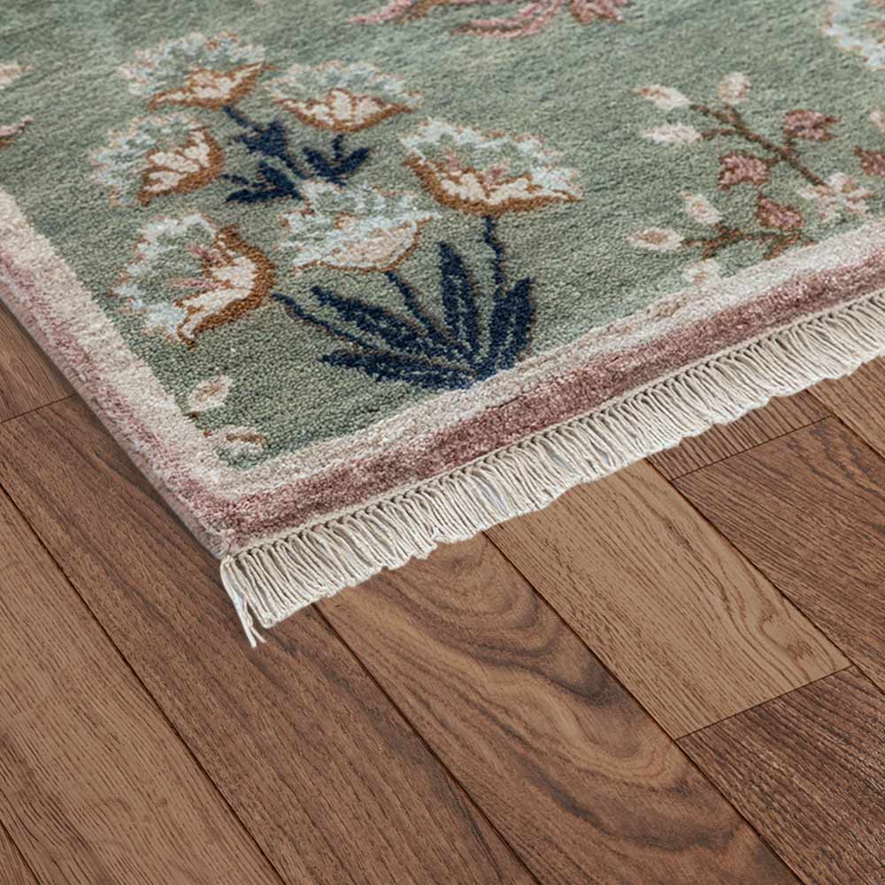 Dasht Hand Knotted Woollen Rug - New Zealand Wool - Hand Knotted - Ajaypee Carpets (Thumbnail 3)