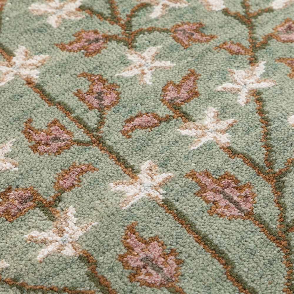 Dasht Hand Knotted Woollen Rug - New Zealand Wool - Hand Knotted - Ajaypee Carpets (Thumbnail 4)