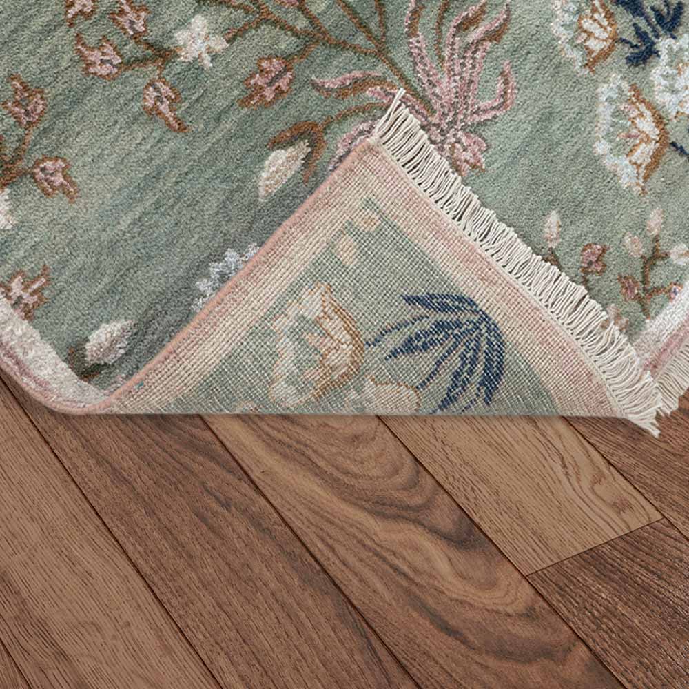 Dasht Hand Knotted Woollen Rug - New Zealand Wool - Hand Knotted - Ajaypee Carpets (Thumbnail 5)