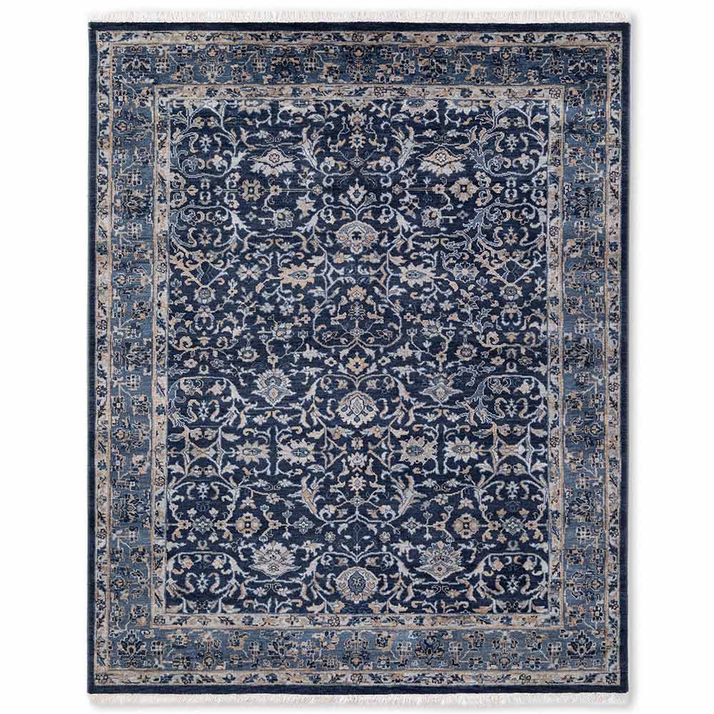 Delice Hand Knotted Woollen Rug - New Zealand Wool - Hand Knotted - Ajaypee Carpets (Thumbnail 3)