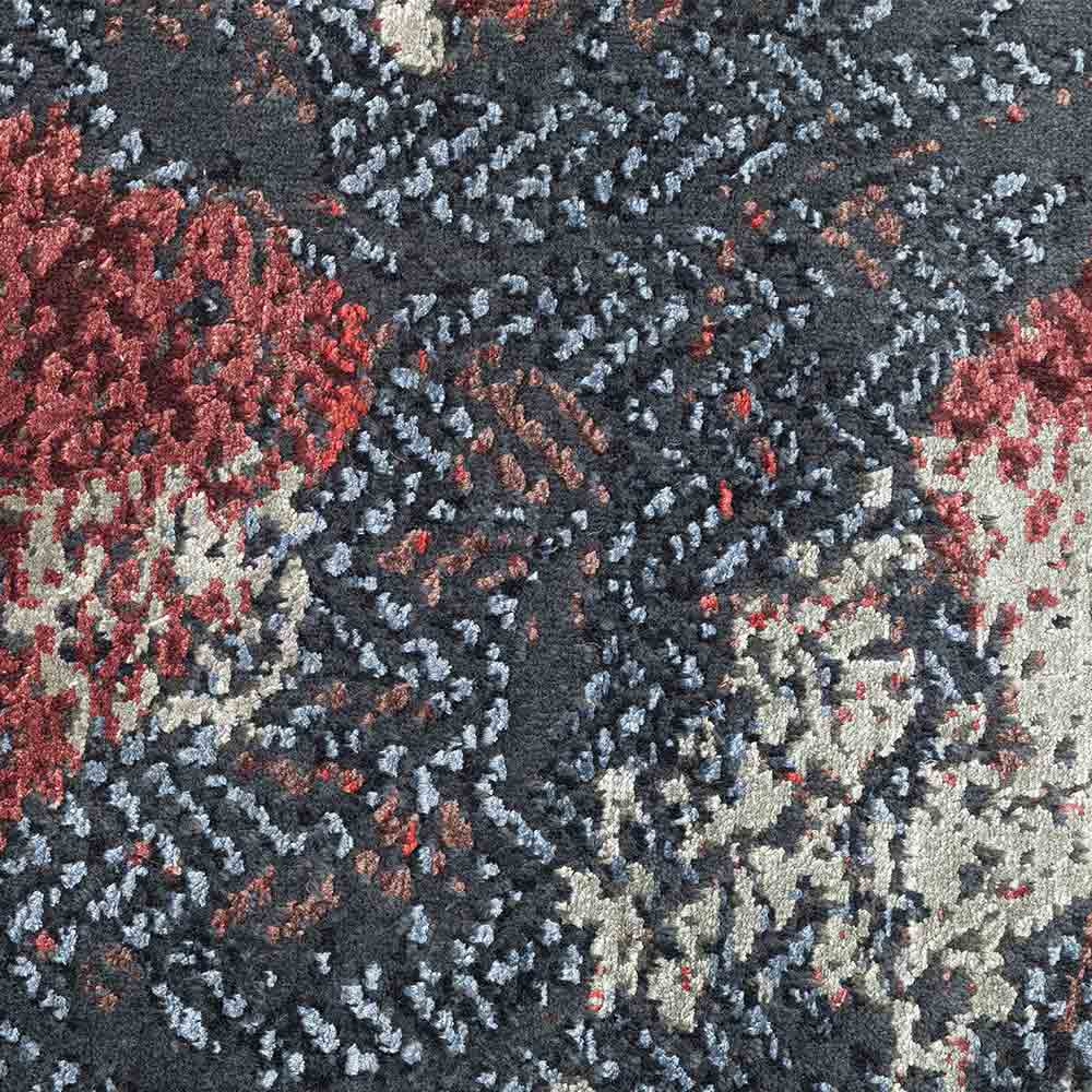 Enviced Glory Hand knotted Woollen and Silk Rug By Shantanu And Nikhil - Wool & Silk Blend - Hand Knotted - Ajaypee Carpets (Thumbnail 3)
