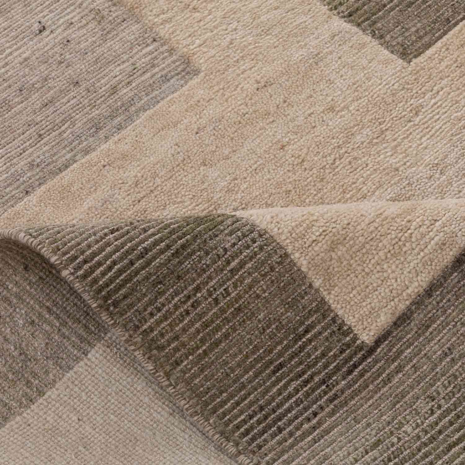 Enzo Hand Knotted  Woollen Rug - New Zealand Wool - Hand Knotted - Ajaypee Carpets (Thumbnail 5)