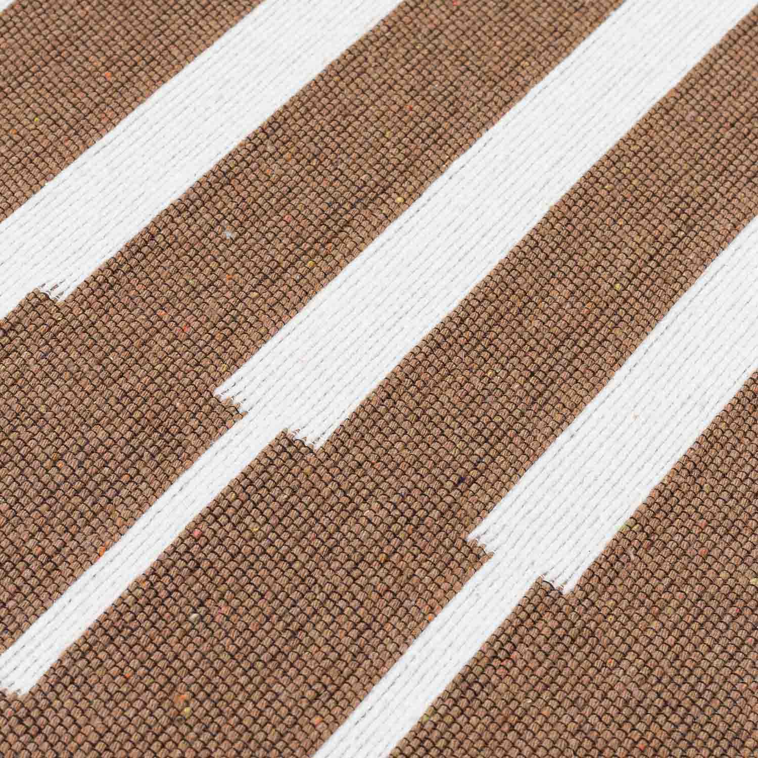 Fahad Recycled Cotton Reversible Kilim - Cotton - Kilim - Ajaypee Carpets (Thumbnail 6)