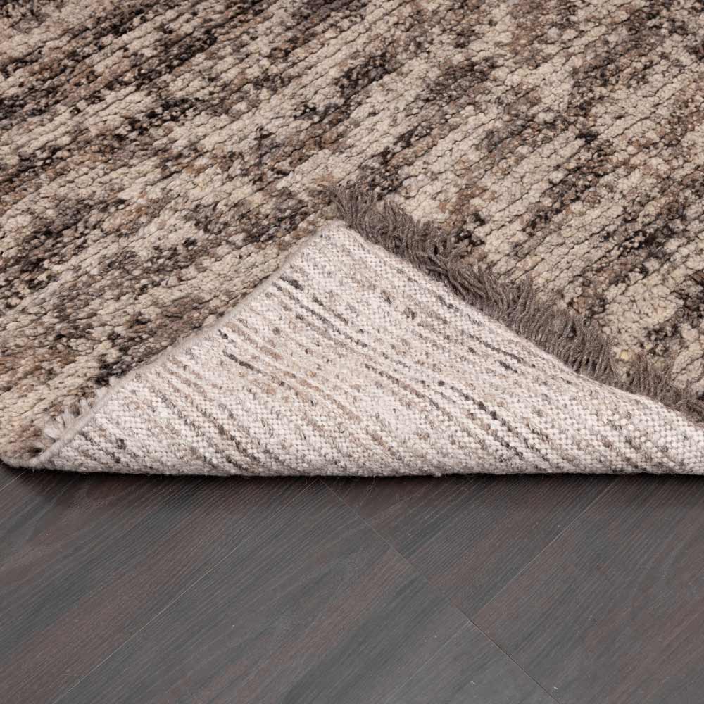 Feathers Hand Woven Woollen Plush Rug - New Zealand Wool - Hand Woven - Ajaypee Carpets (Thumbnail 5)