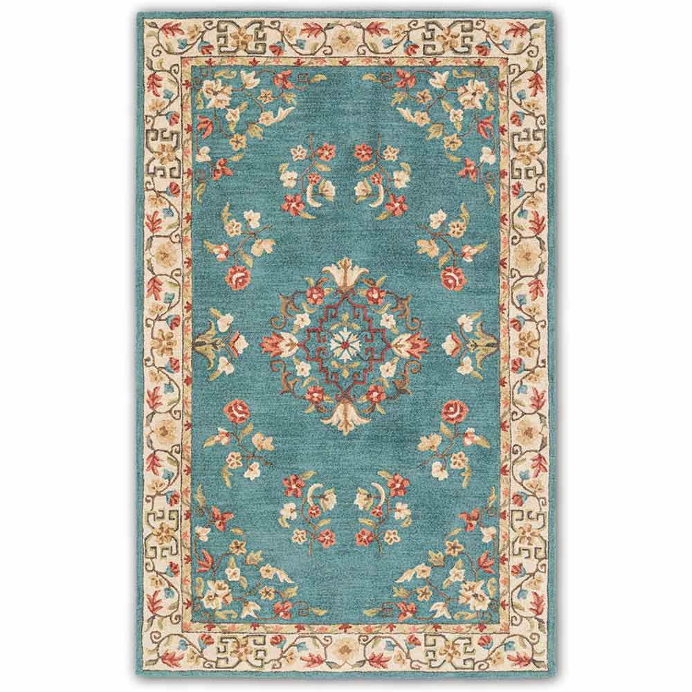 Abuson Hand Tufted Woollen Rug - New Zealand Wool - Hand Tufted - Ajaypee Carpets (Detail)