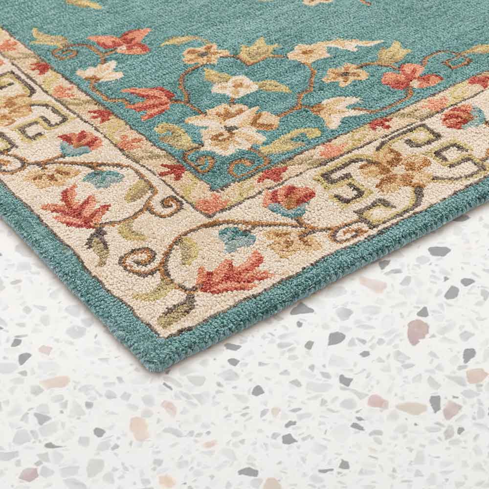 Abuson Hand Tufted Woollen Rug - New Zealand Wool - Hand Tufted - Ajaypee Carpets (Thumbnail 3)