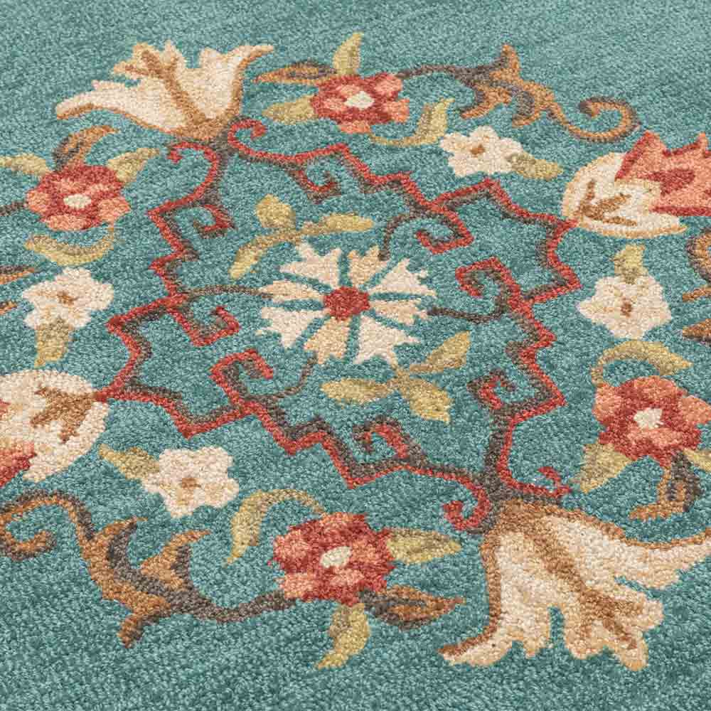 Abuson Hand Tufted Woollen Rug - New Zealand Wool - Hand Tufted - Ajaypee Carpets (Thumbnail 4)