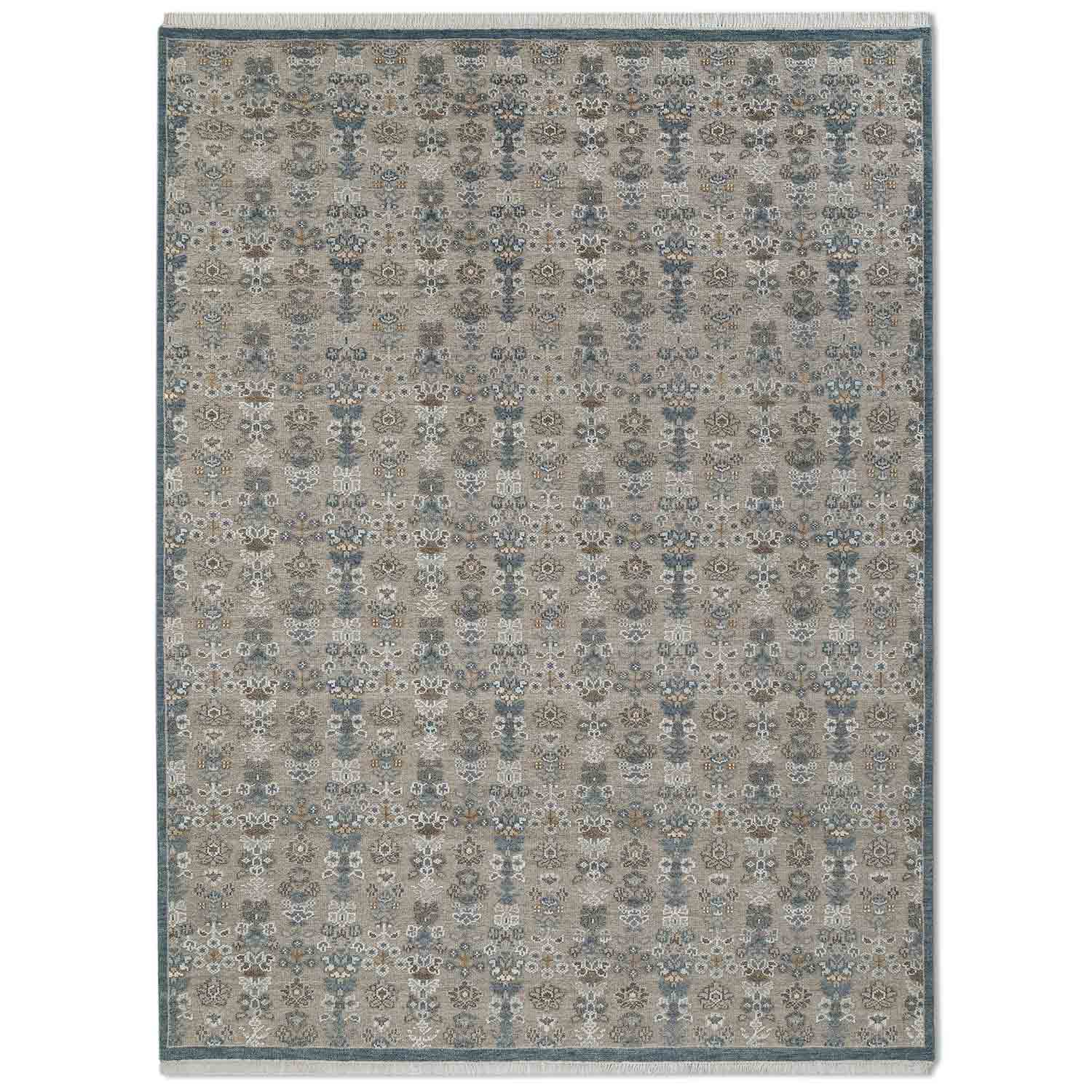 Adoby Hand Knotted Woollen Rug - New Zealand Wool - Hand Knotted - Ajaypee Carpets
