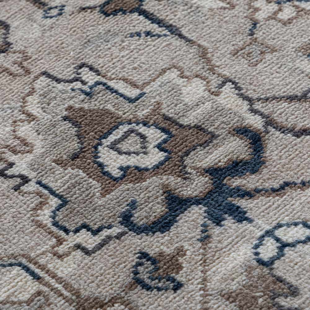 Adorn Hand Knotted Woollen Rug - New Zealand Wool - Hand Knotted - Ajaypee Carpets (Thumbnail 4)