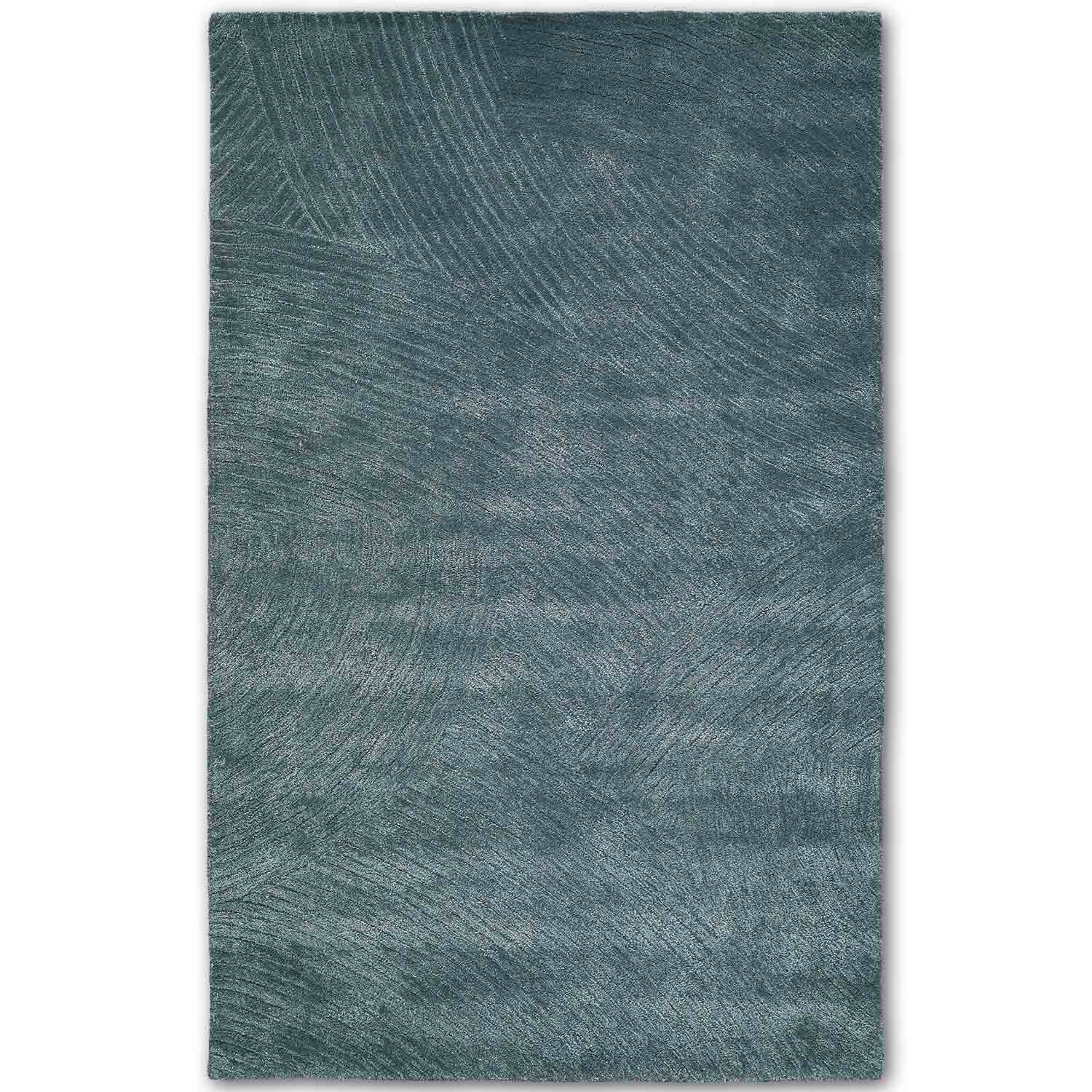 Aharon Hand Tufted Woollen And Viscose Rug – Wool & Viscose Blend Hand Tufted handmade carpet by Ajaypee Carpets