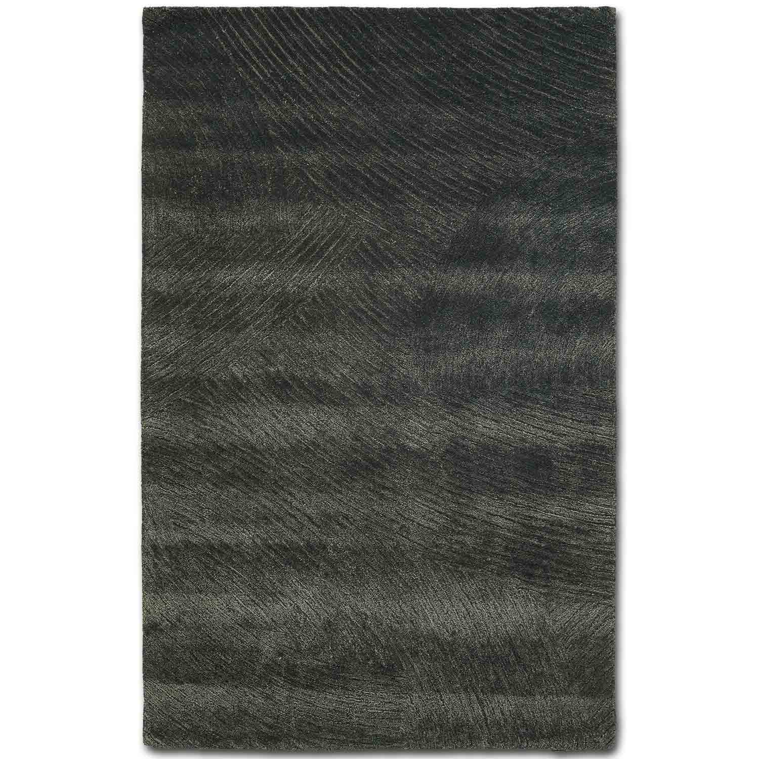 Akhenaten Hand Tufted Woollen And Viscose Rug - Wool & Viscose Blend - Hand Tufted - Ajaypee Carpets (Thumbnail 2)