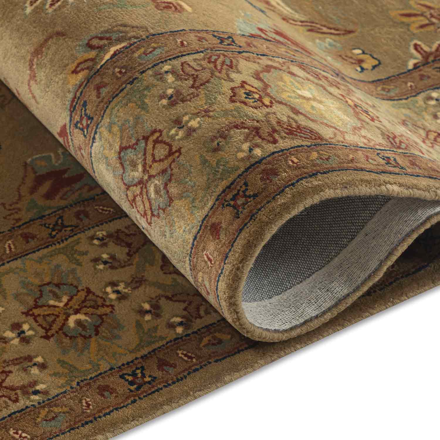 Alam Hand Tufted Woollen Rug - New Zealand Wool - Hand Tufted - Ajaypee Carpets (Detail)