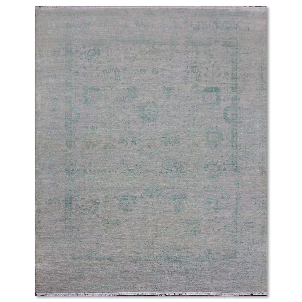 Alana Hand Knotted Woollen And Viscose Rug - Wool & Viscose Blend - Hand Knotted - Ajaypee Carpets