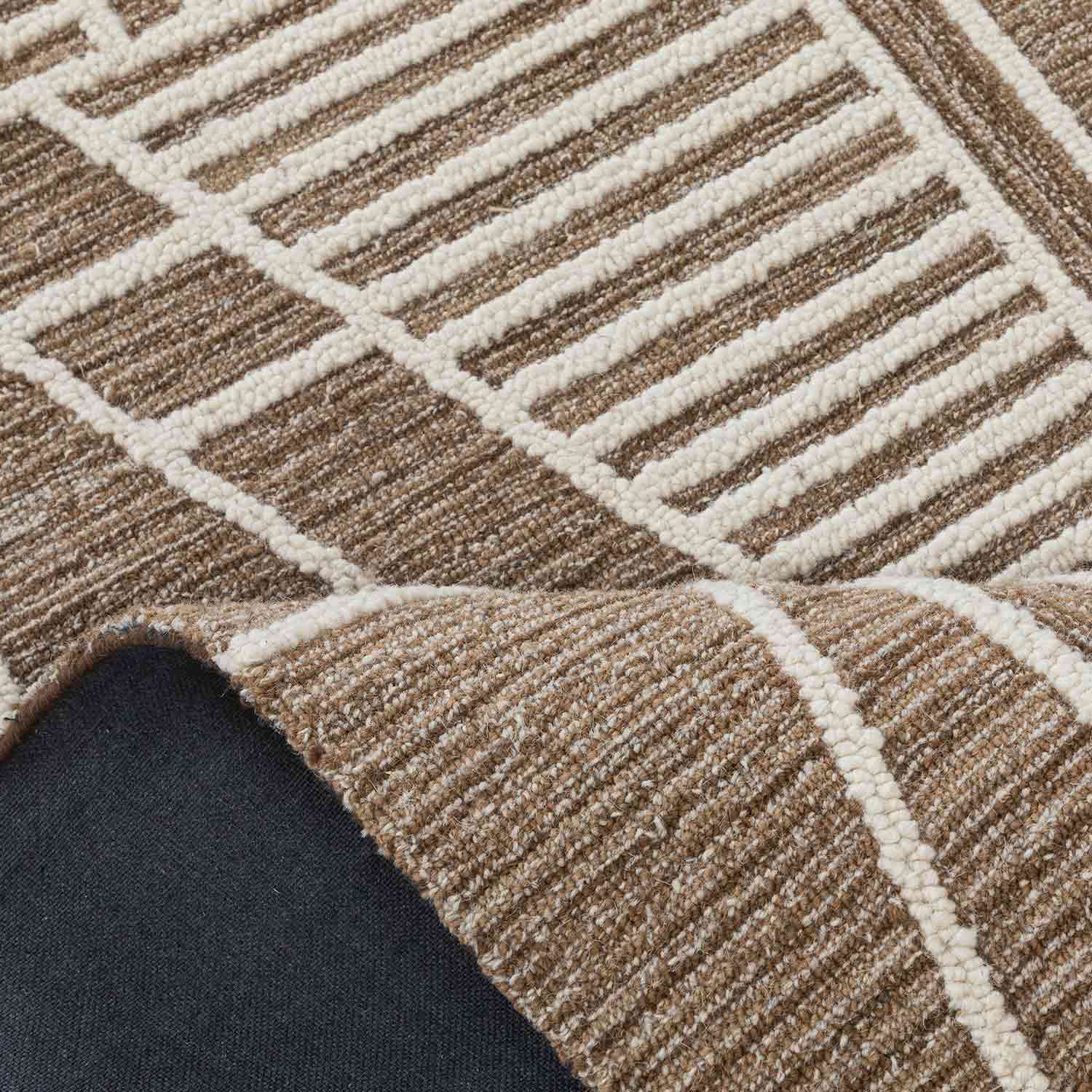 Alba Hand Tufted Woollen Rug - New Zealand Wool - Hand Tufted - Ajaypee Carpets (Thumbnail 4)
