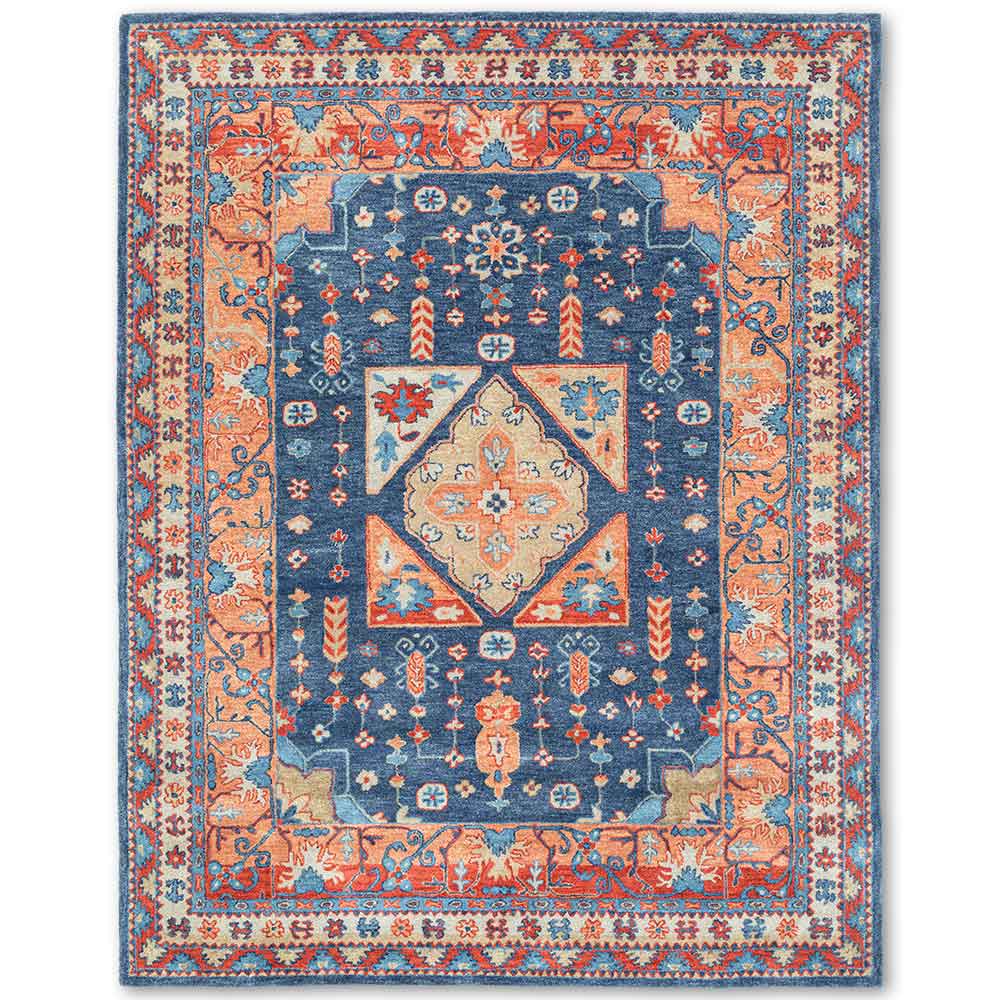 Amanda Hand Tufted Woollen Rug - New Zealand Wool - Hand Tufted - Ajaypee Carpets (Detail)