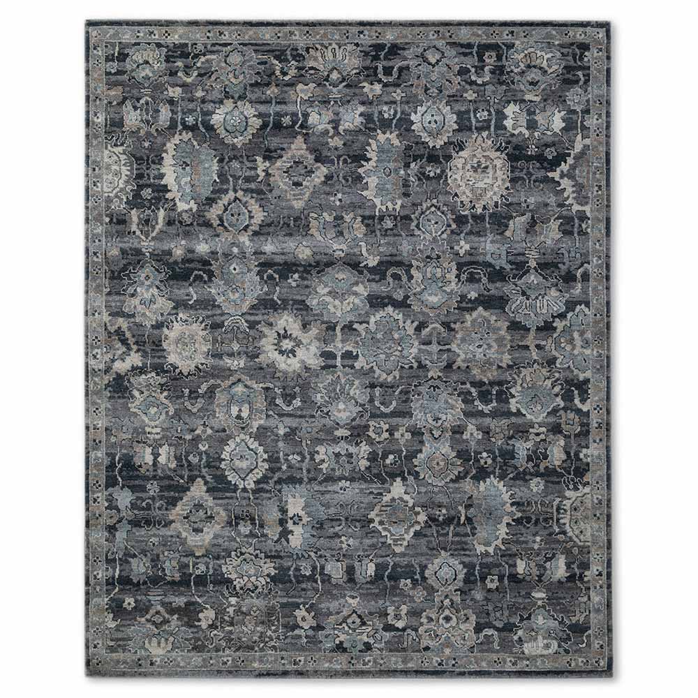 Amelia Hand Knotted Woollen Rug - New Zealand Wool - Hand Knotted - Ajaypee Carpets (Detail)