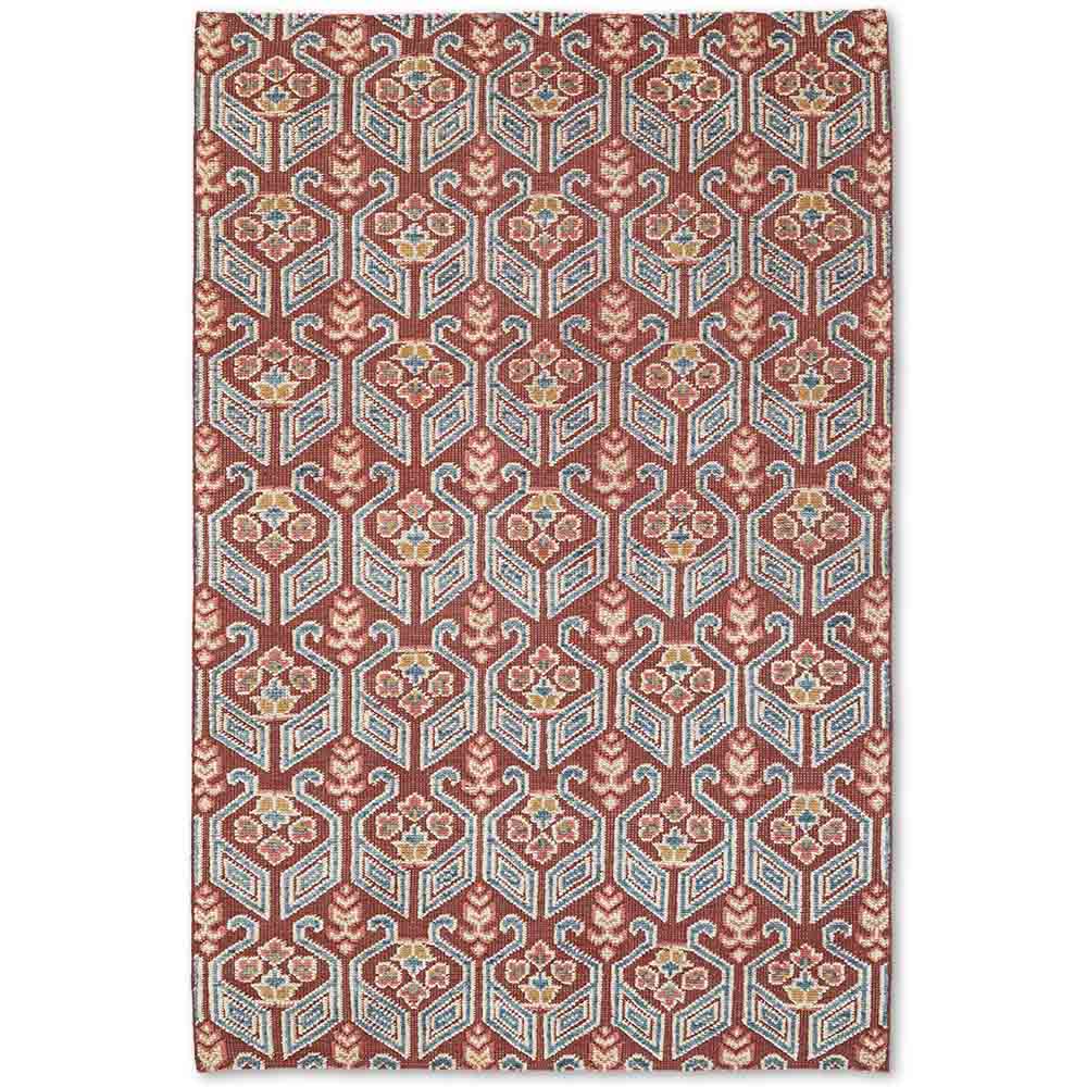 Amlow Hand Knotted Woollen Rug - New Zealand Wool - Hand Knotted - Ajaypee Carpets (Detail)
