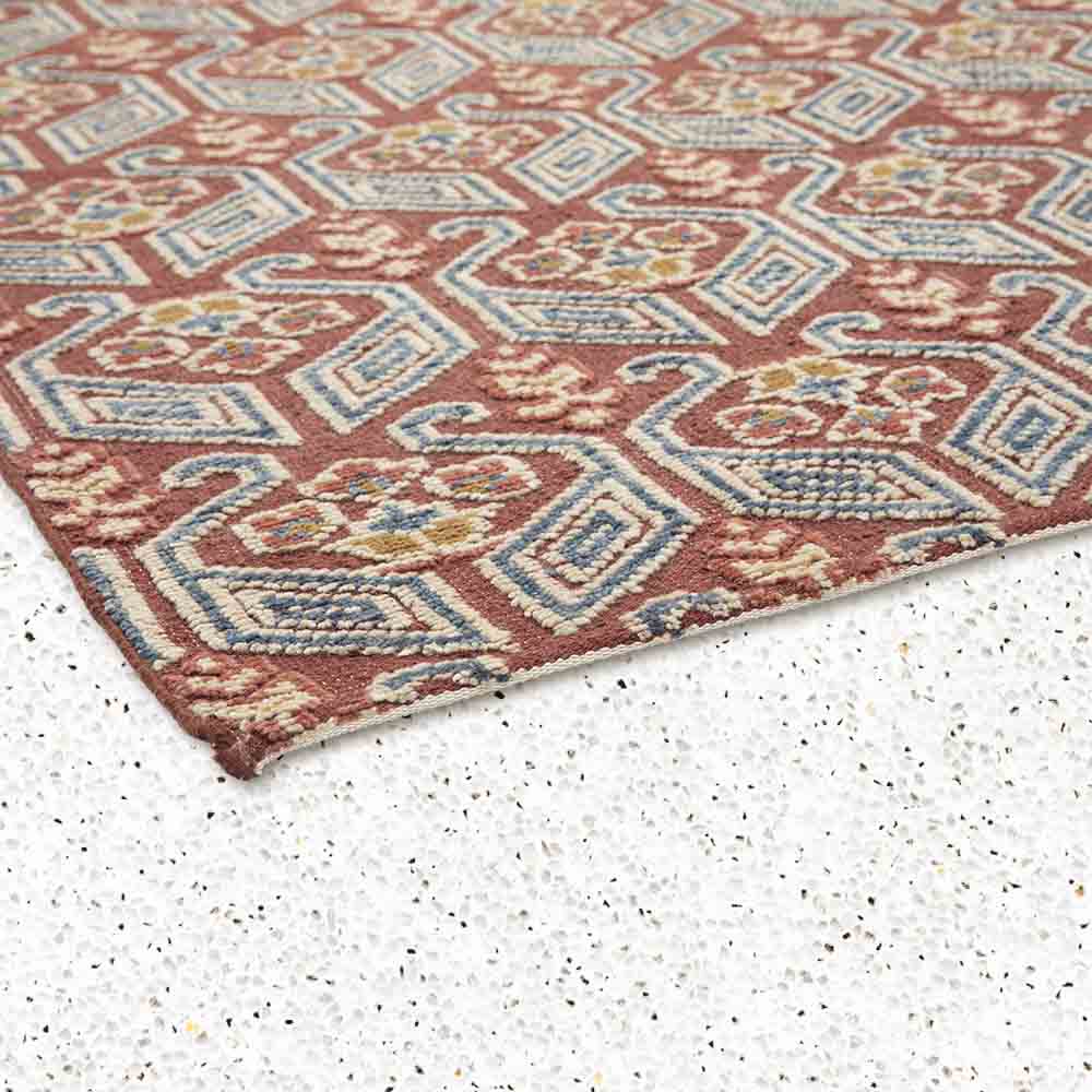 Amlow Hand Knotted Woollen Rug - New Zealand Wool - Hand Knotted - Ajaypee Carpets (Thumbnail 3)