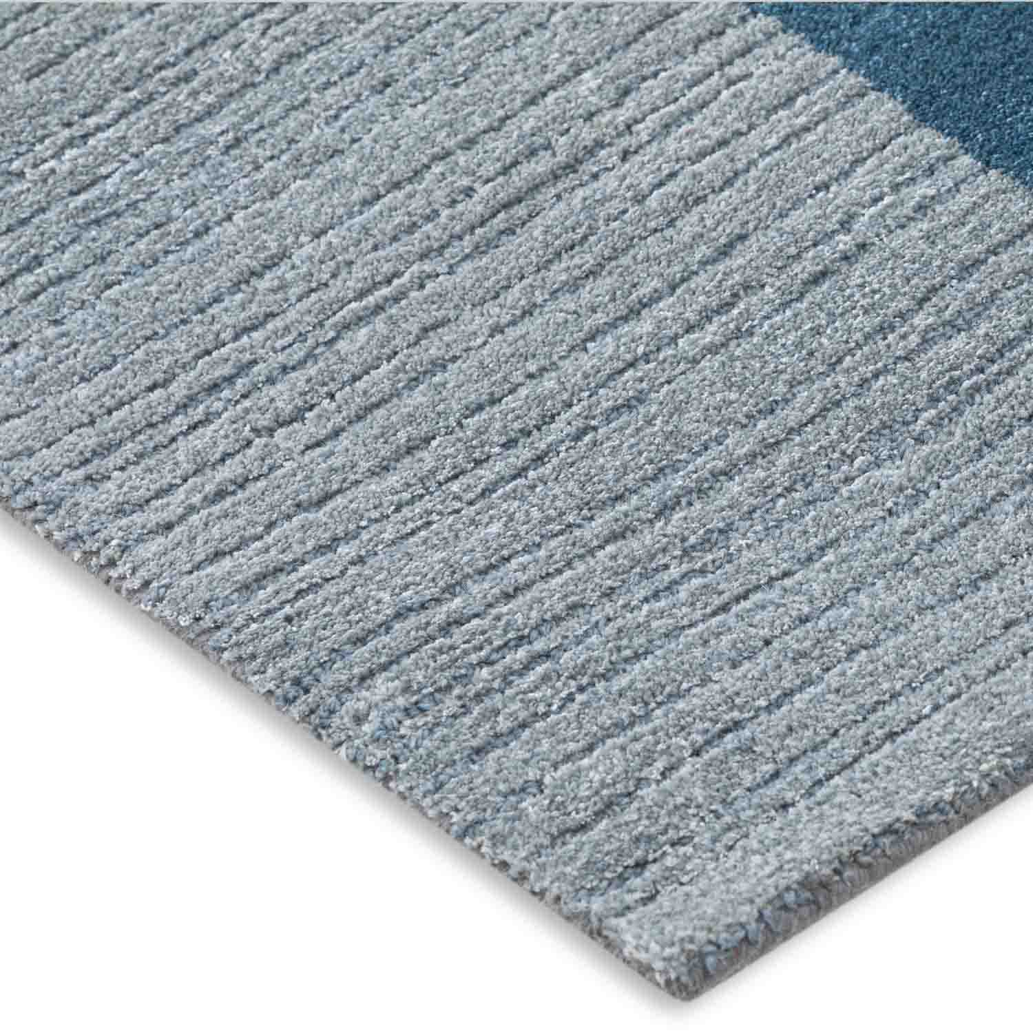 Ammon Hand Tufted Woollen And Viscose Rug - Wool & Viscose Blend - Hand Tufted - Ajaypee Carpets (Thumbnail 3)