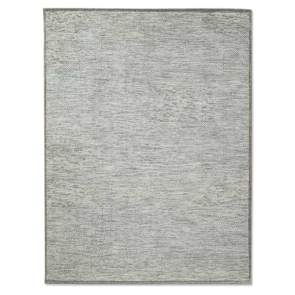 Aneesa Hand Knotted Woollen Rug - New Zealand Wool - Hand Knotted - Ajaypee Carpets (Detail)