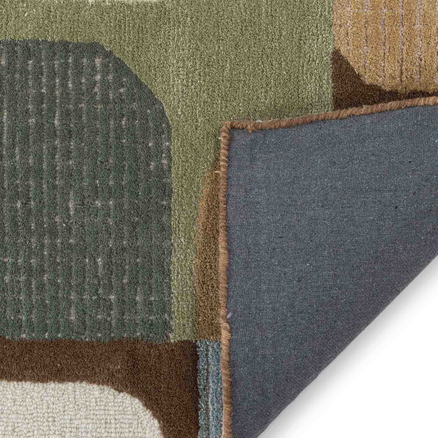 Antuan Hand Tufted Woollen And Viscose Rug - Wool & Viscose Blend - Hand Tufted - Ajaypee Carpets (Thumbnail 7)