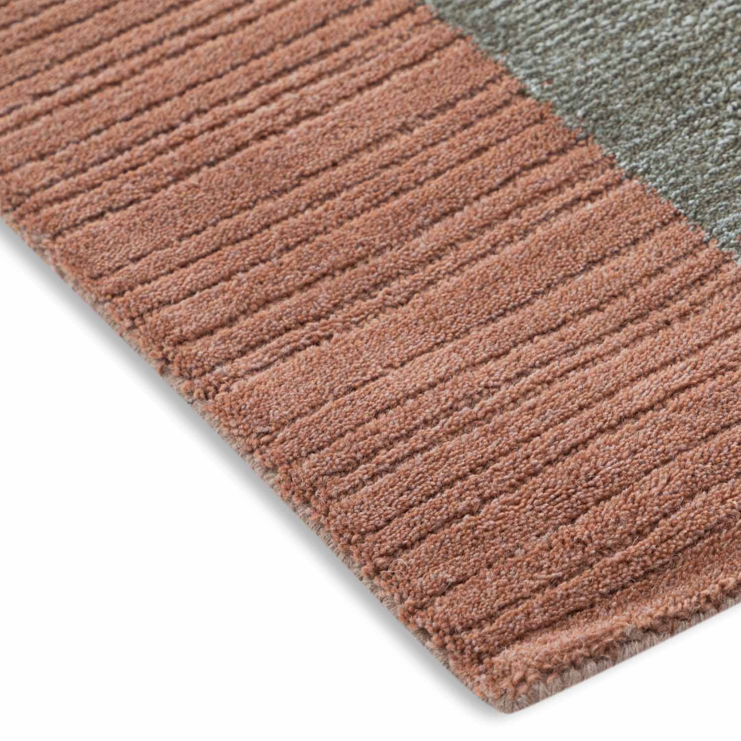 Apohis Hand Tufted Woollen And Viscose Rug - Wool & Viscose Blend - Hand Tufted - Ajaypee Carpets (Thumbnail 3)