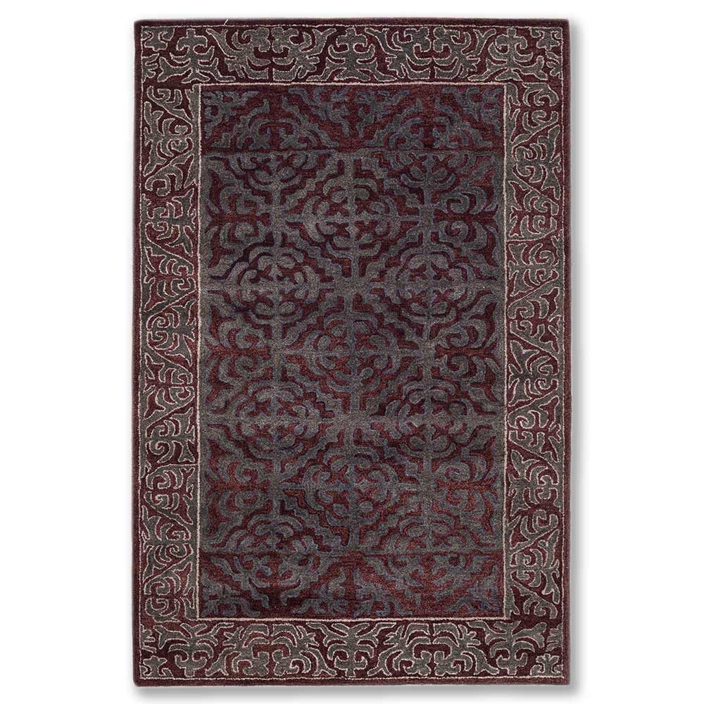 Applique Hand Tufted Woollen Rug - New Zealand Wool - Hand Tufted - Ajaypee Carpets (Detail)