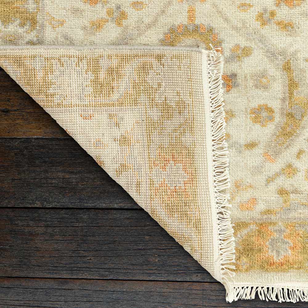 Arabesque Hand Knotted Wool Rug - New Zealand Wool - Hand Knotted - Ajaypee Carpets (Thumbnail 5)